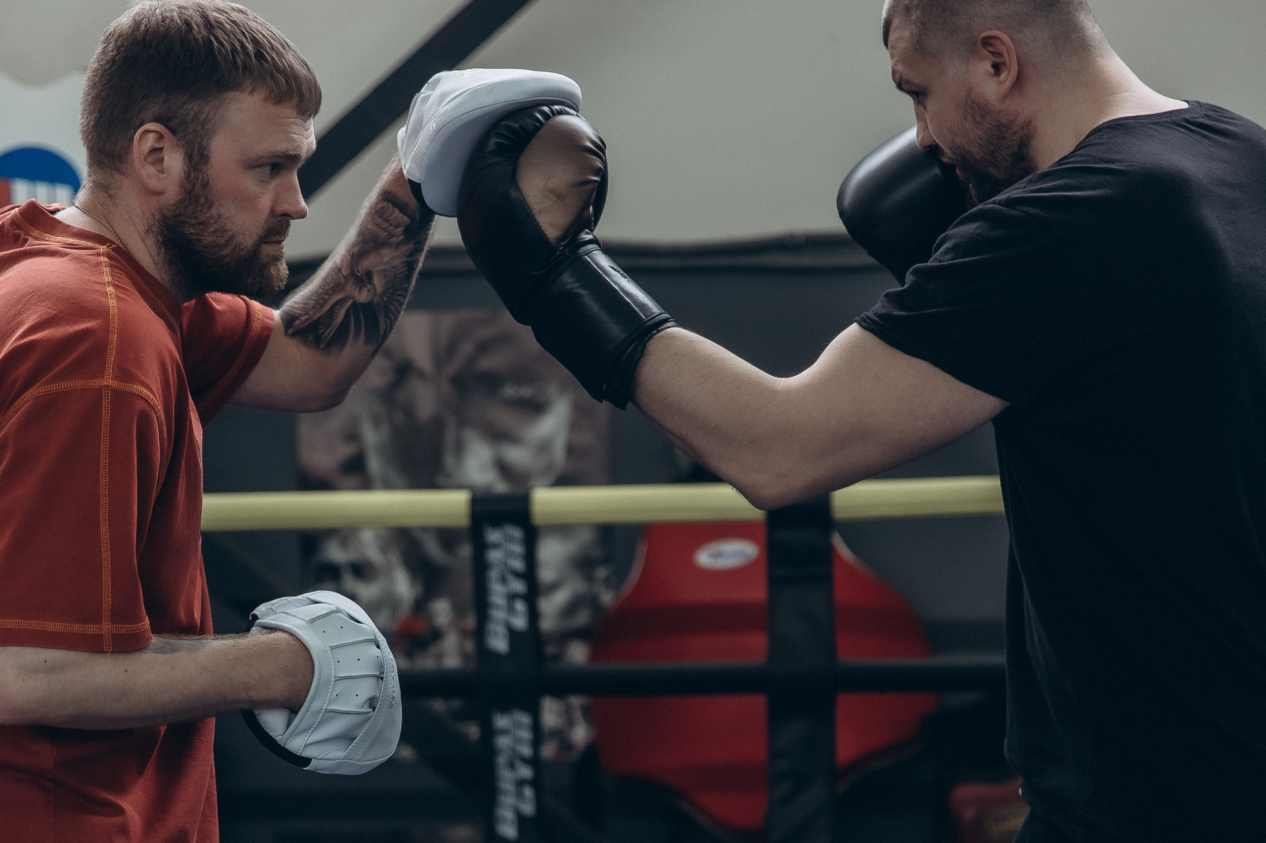 «Bupas gym» Москва 2024. Тренировка в боксерском клубе. Фотограф Алина Ионычева в Новосибирске