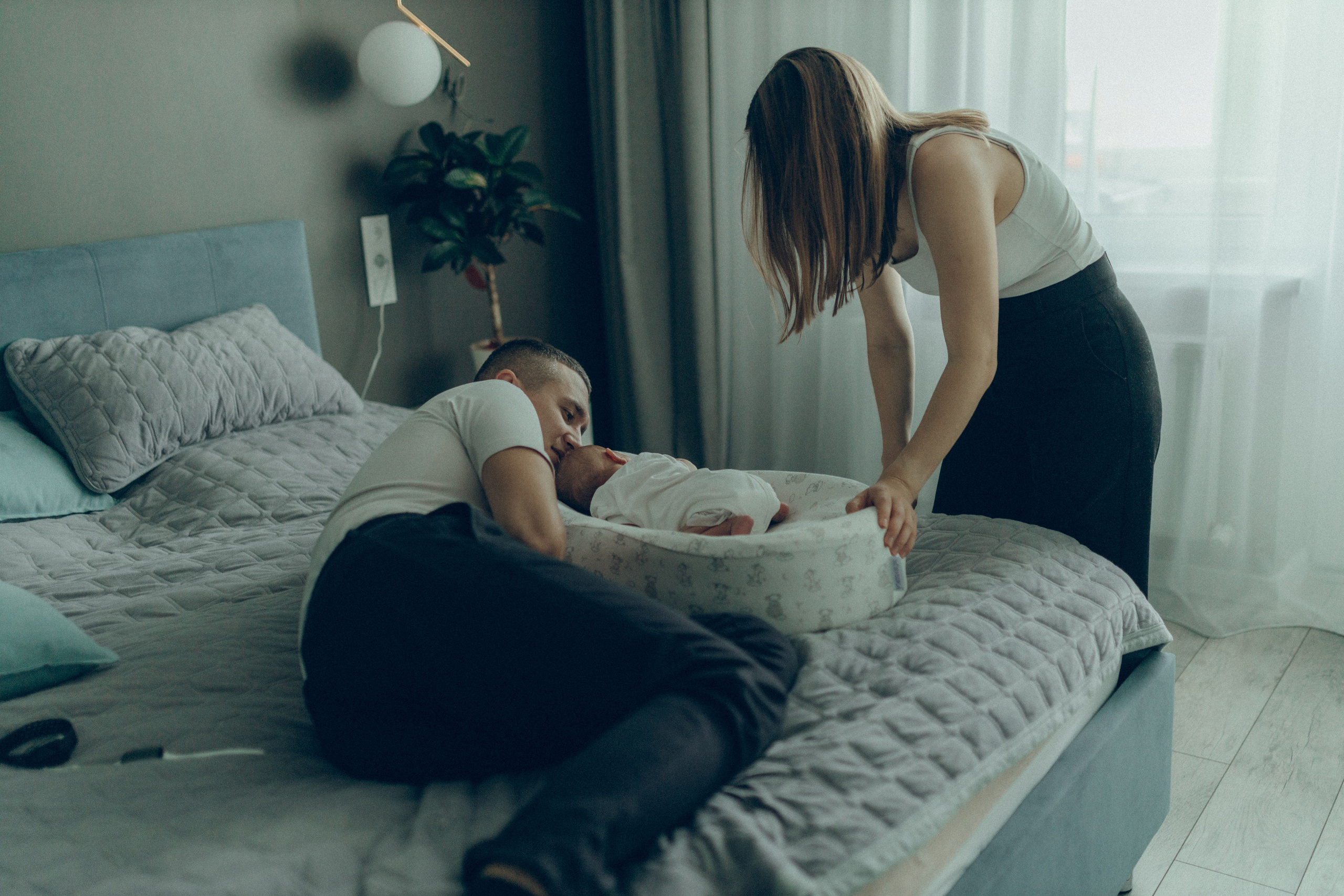 Рита, Коля и Василиса. Семейный фотограф и фотограф на роды в Ростове-на-Дону Мухина Виктория