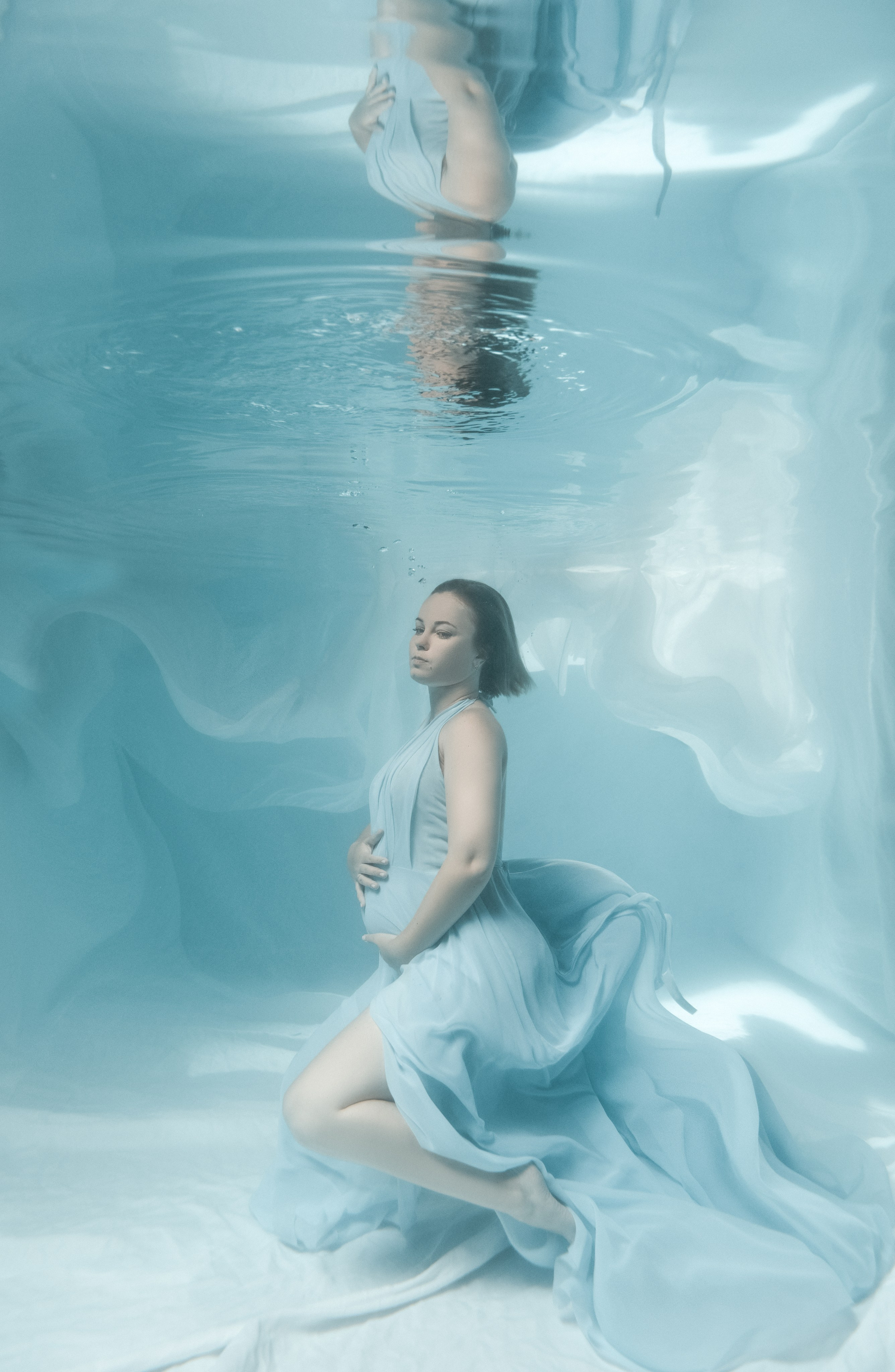 БАССЕЙН. Фотограф Беременности в Краснодаре Кара Артисан