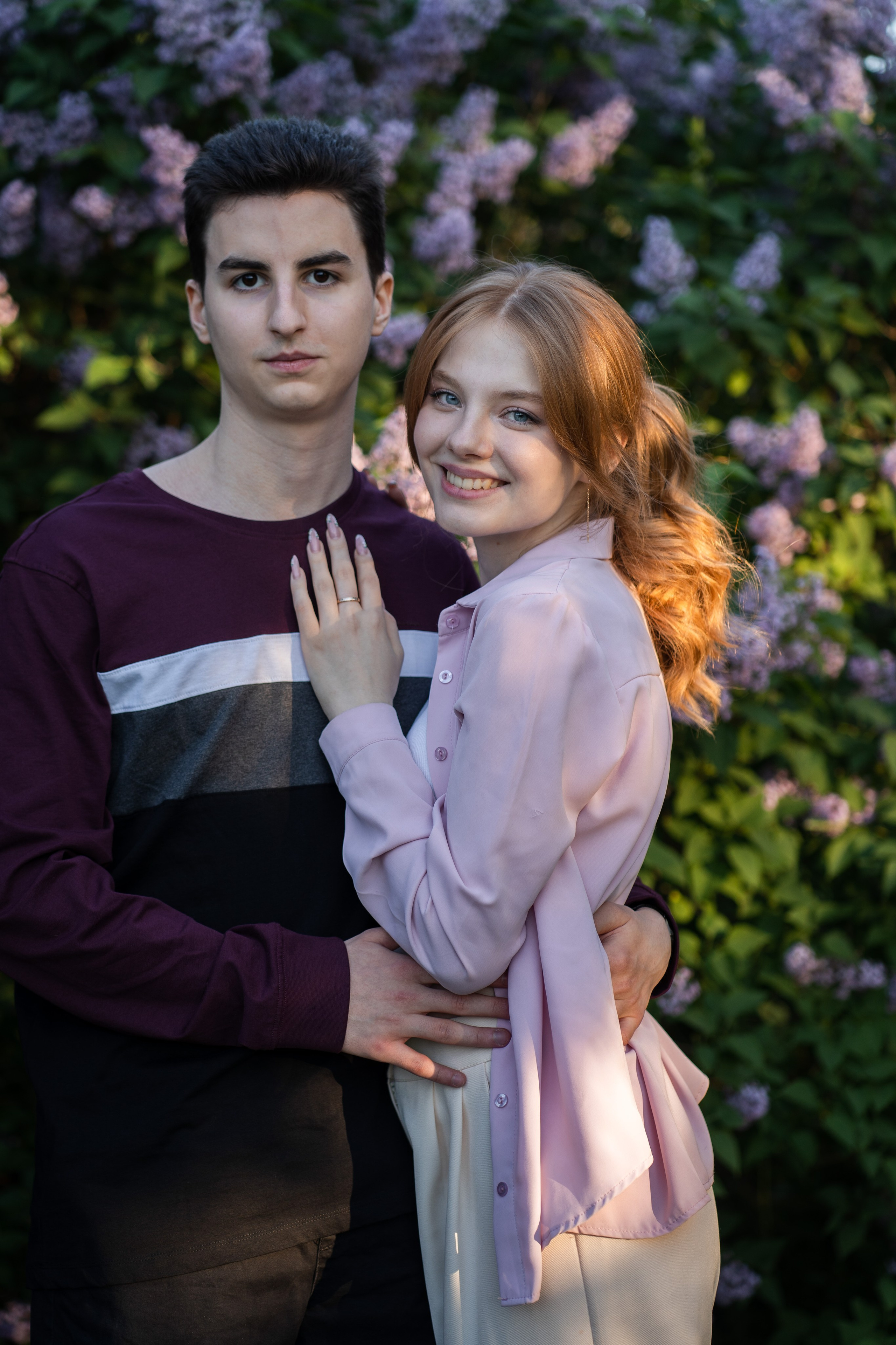 Love story в сиреневом саду. Семейный фотограф Ирина Ильиных-Вольная в Москве и не только