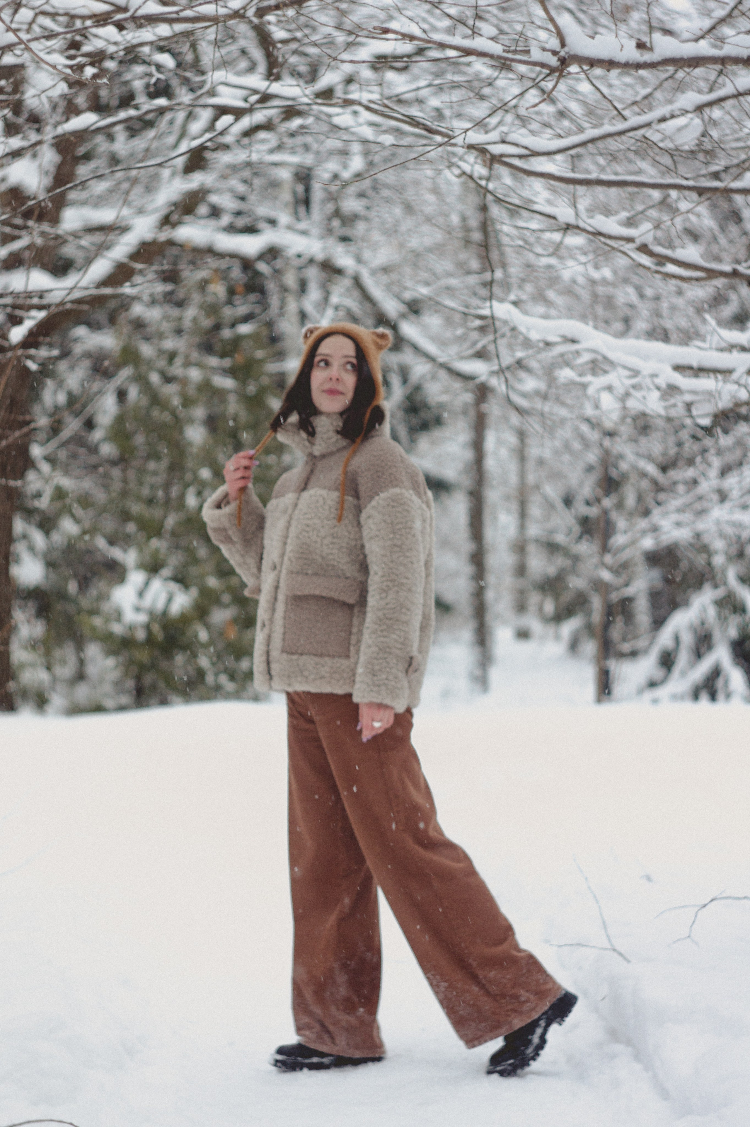 Альбина. Зимняя сказка. Фотограф Людмила Белова