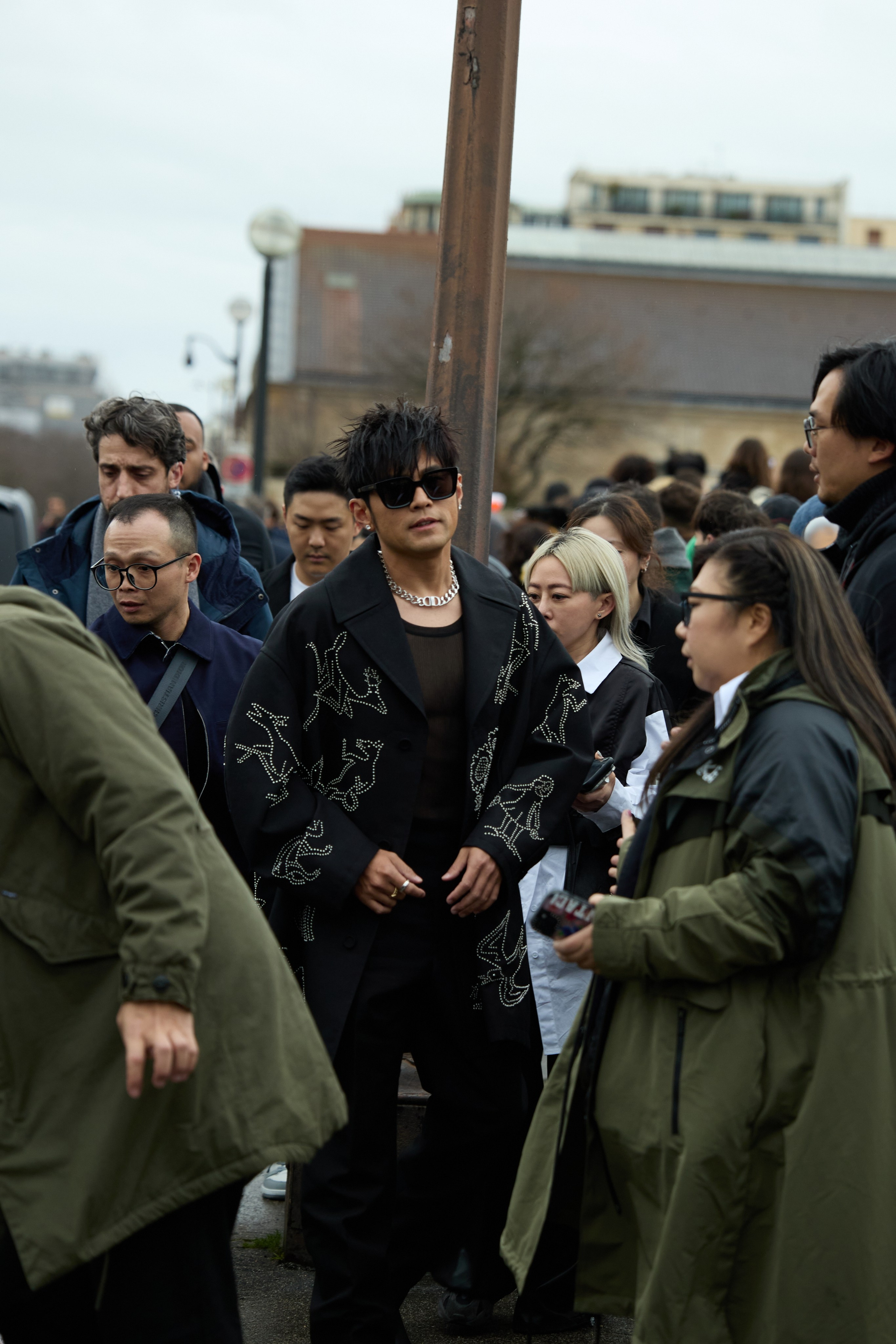 PFW MENSWEAR FALL/WINTER 25/26 DIOR. Photographer in Milan Ivan Goncharov