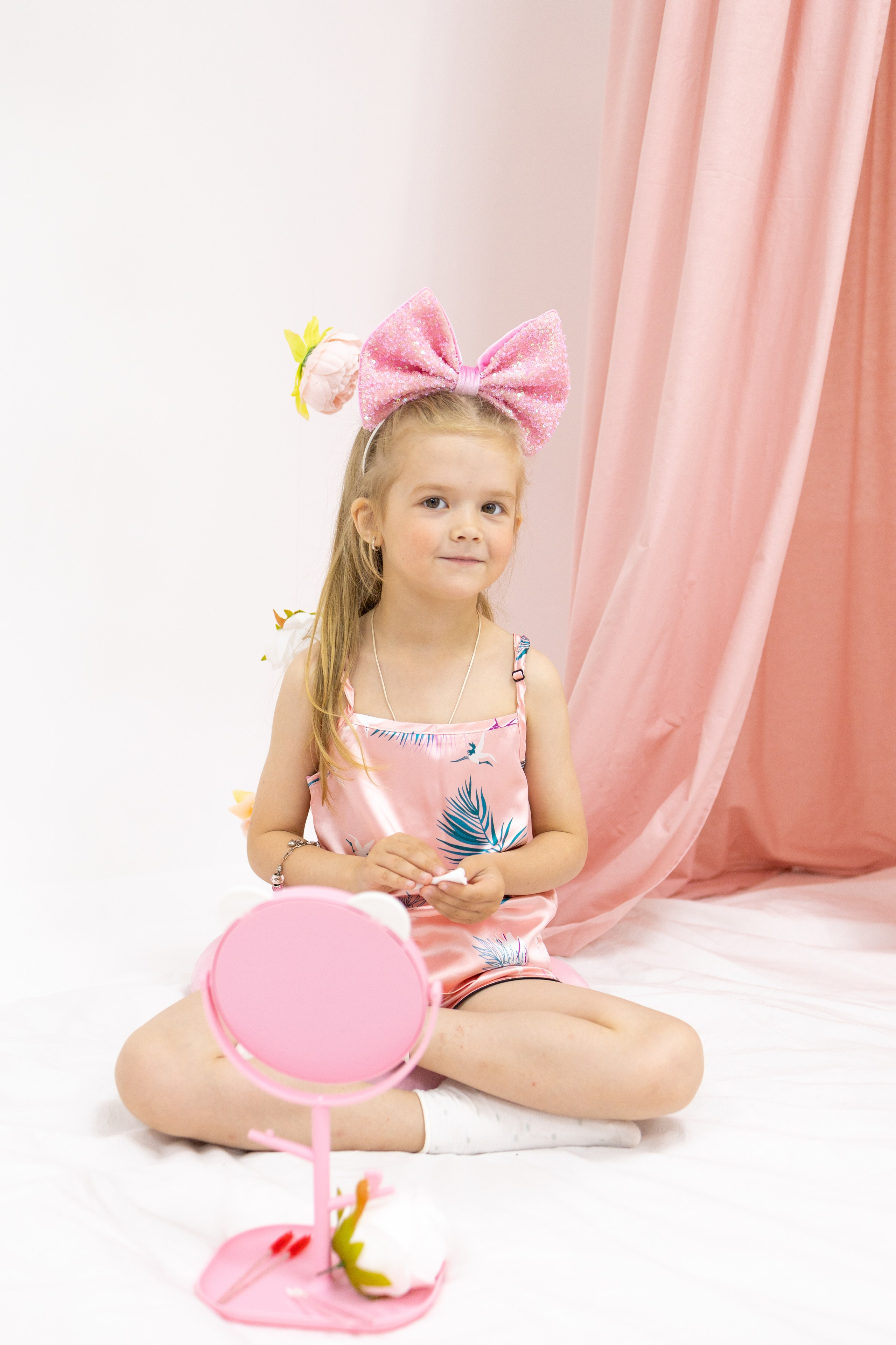 Ксюшенька, 6 лет, с визажистом. Фотограф новорожденных в Нижнем Новгороде Надежда Кадылкина