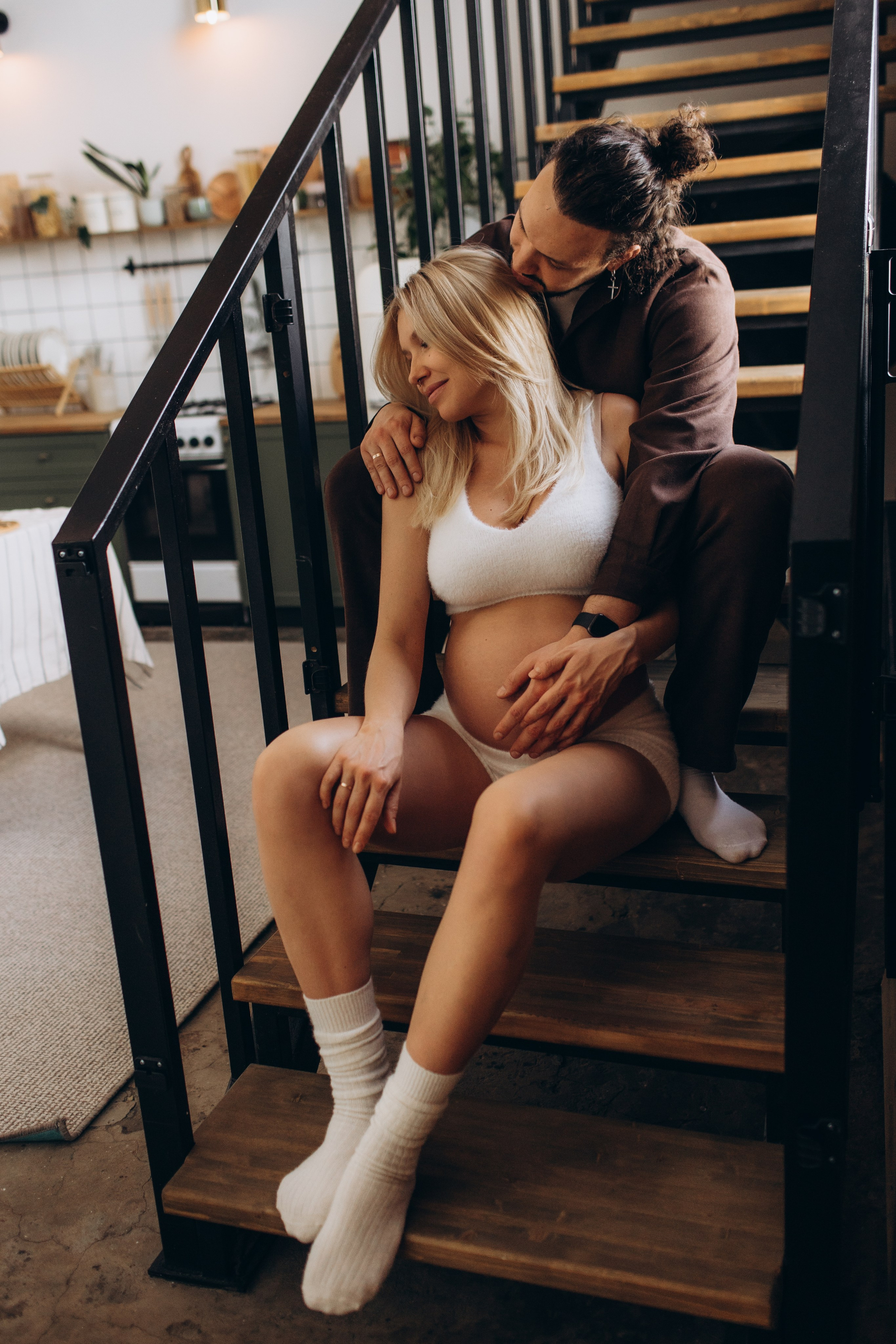 Фотосессия беременности съемка в ожидании. Фотограф Владимир Москва