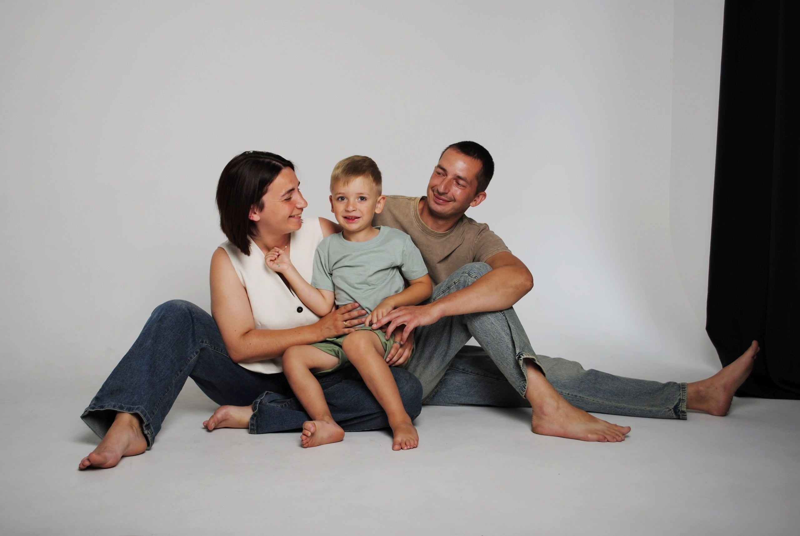 Валентина и семья. Фотограф Мария Мусаелян