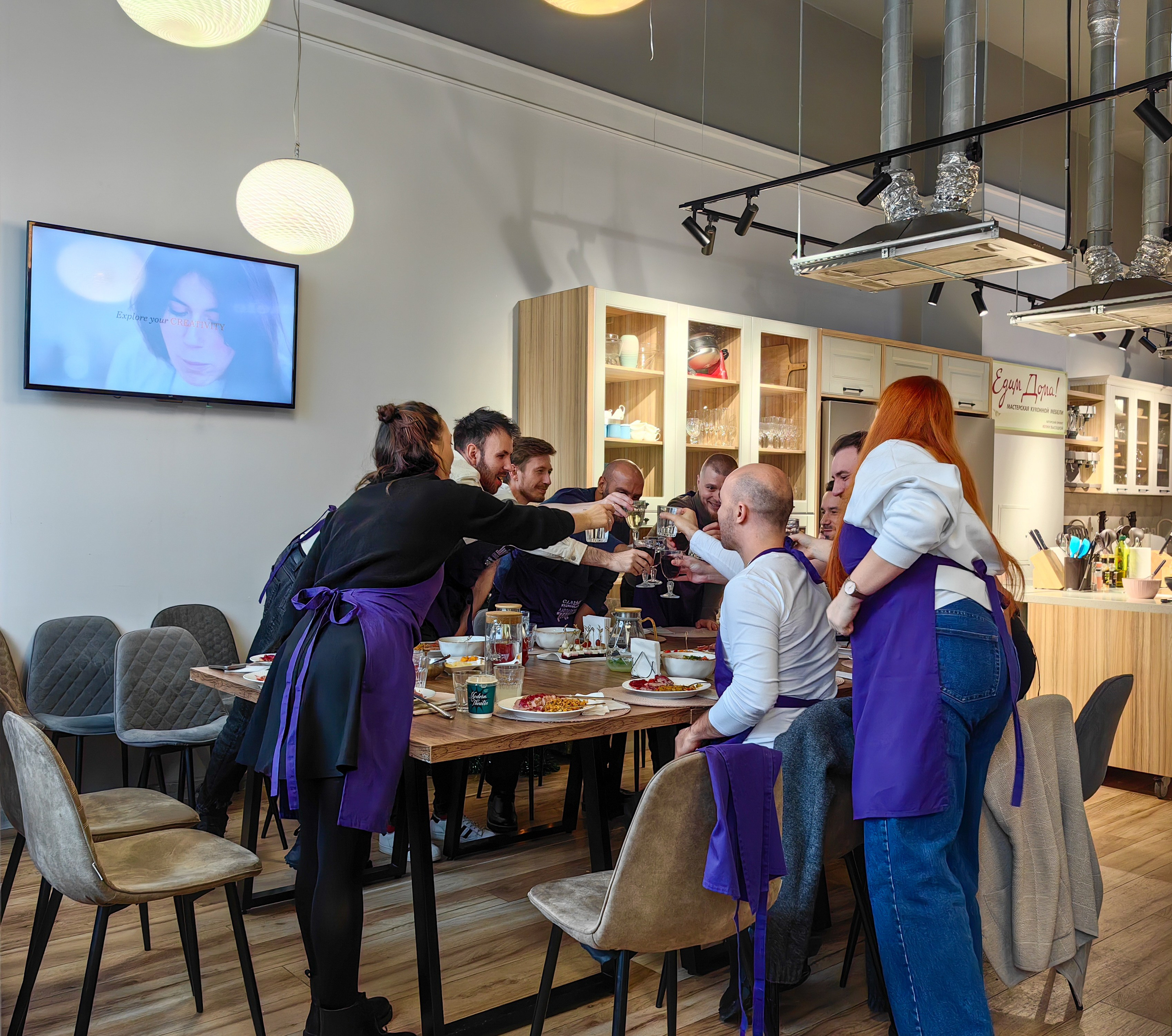 Корпоратив. Интерьерный фотограф Евгений Расторгуев