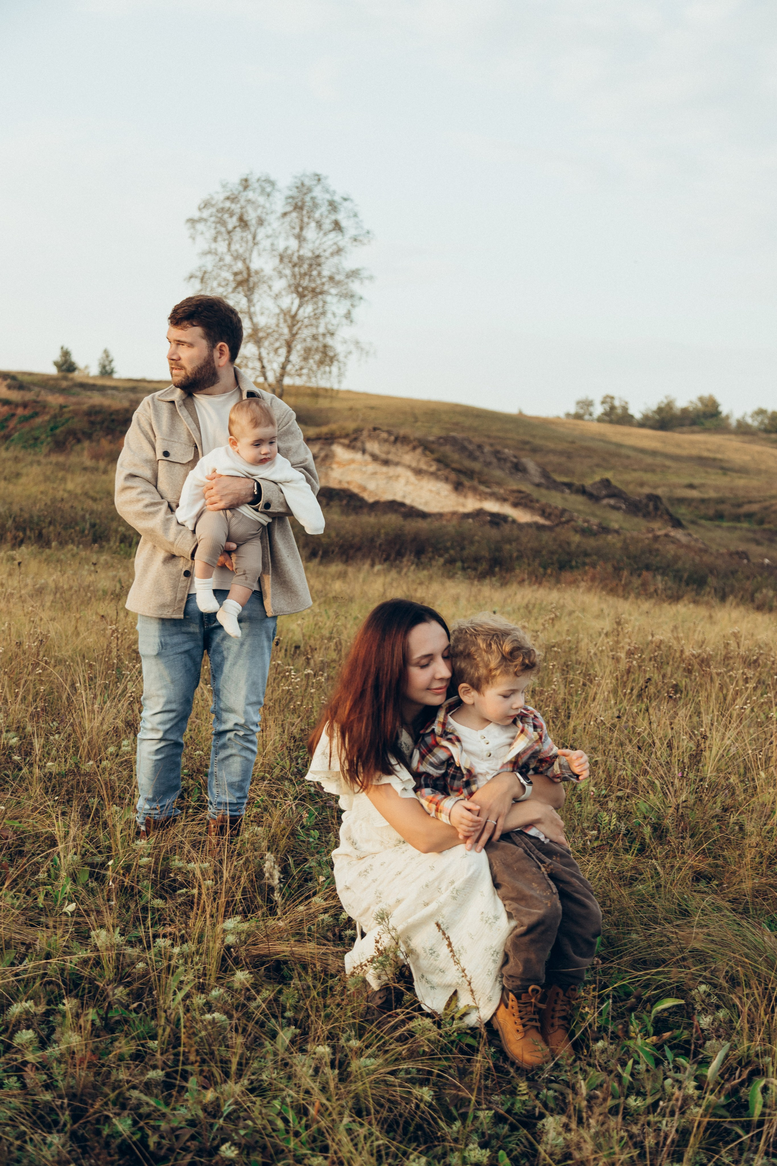 Рома, Таня, Миша Саша. Семейный фотограф новорожденных УФА Гульнара Зиновьева