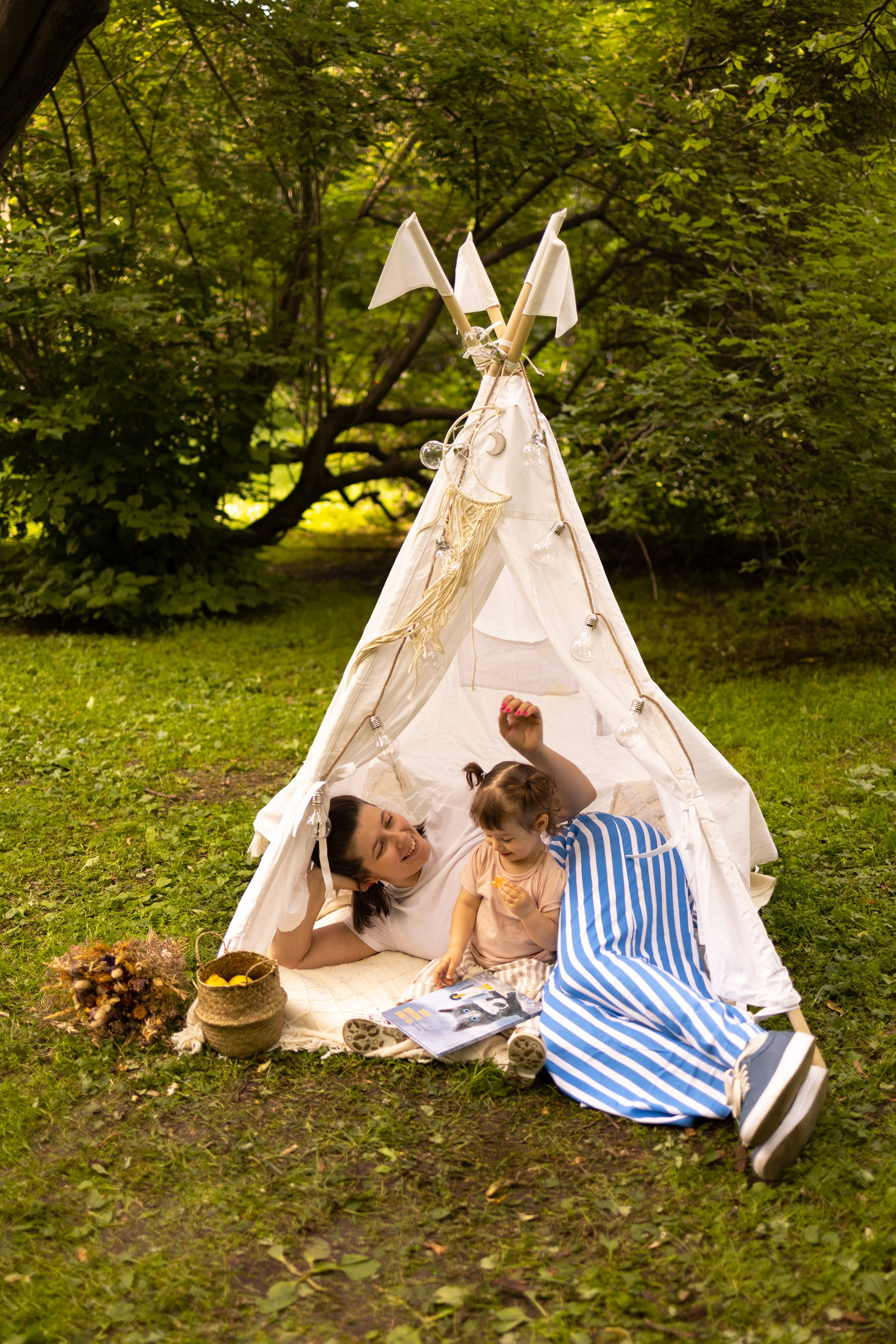 Boho wigwam (summer 2024). Семейный и детский фотограф, фотограф беременности, ньюборн в Москве
