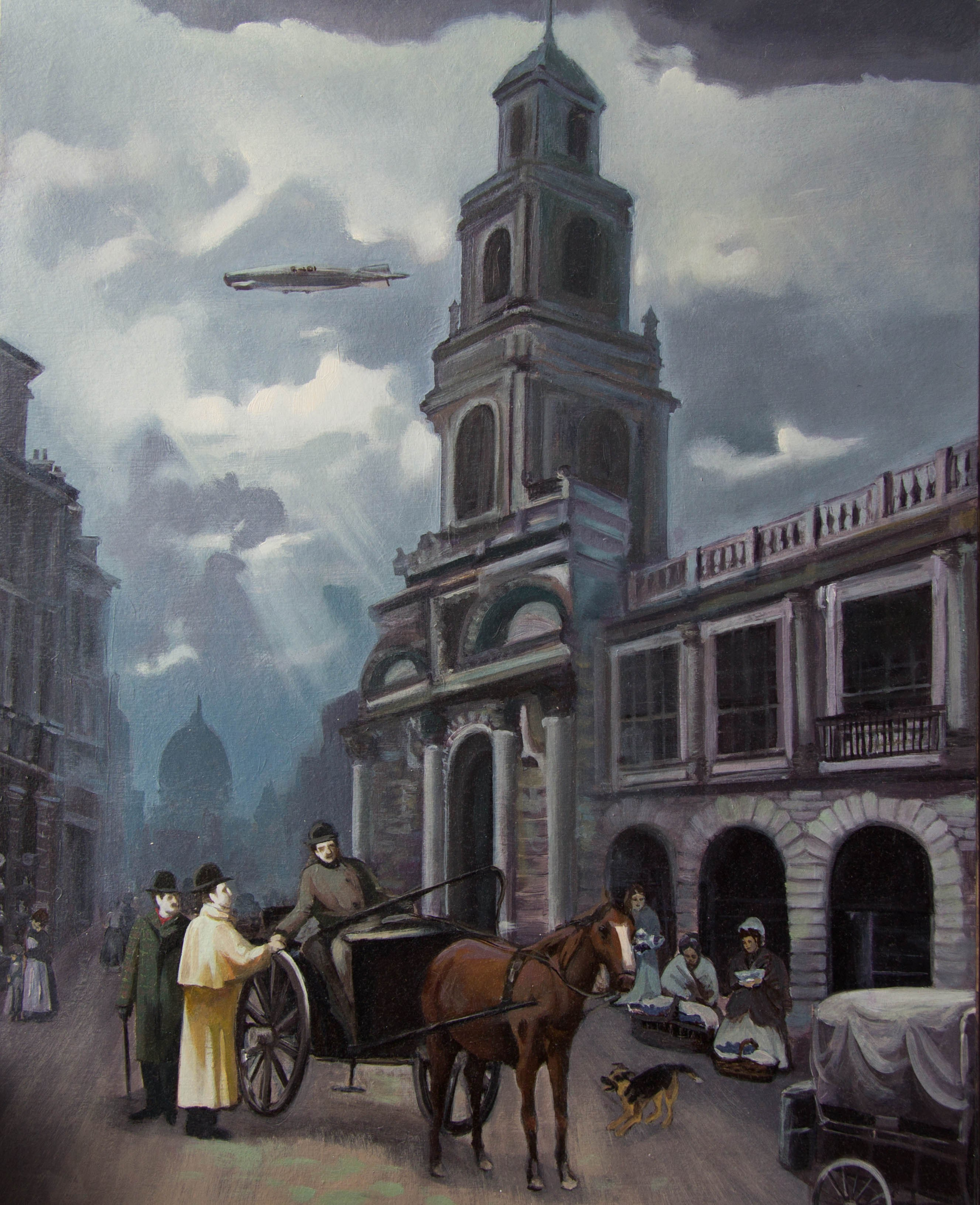 #картинамаслом #Лондон ШерлокХолмс ДокторВатсон ПестраяЛента