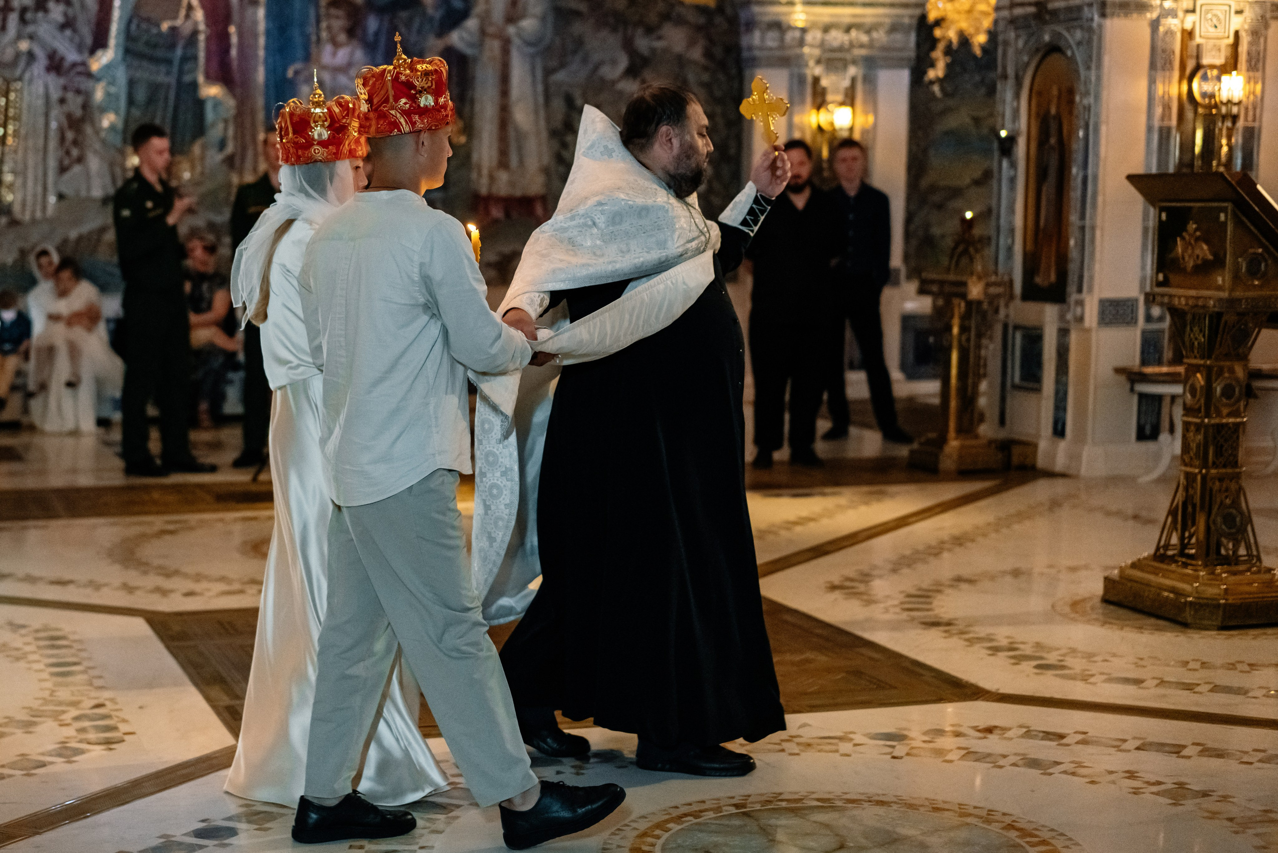 Венчание Анастасии и Максима (Патриот). Семейный фотограф Одинцово Москва Наталия Черенкова