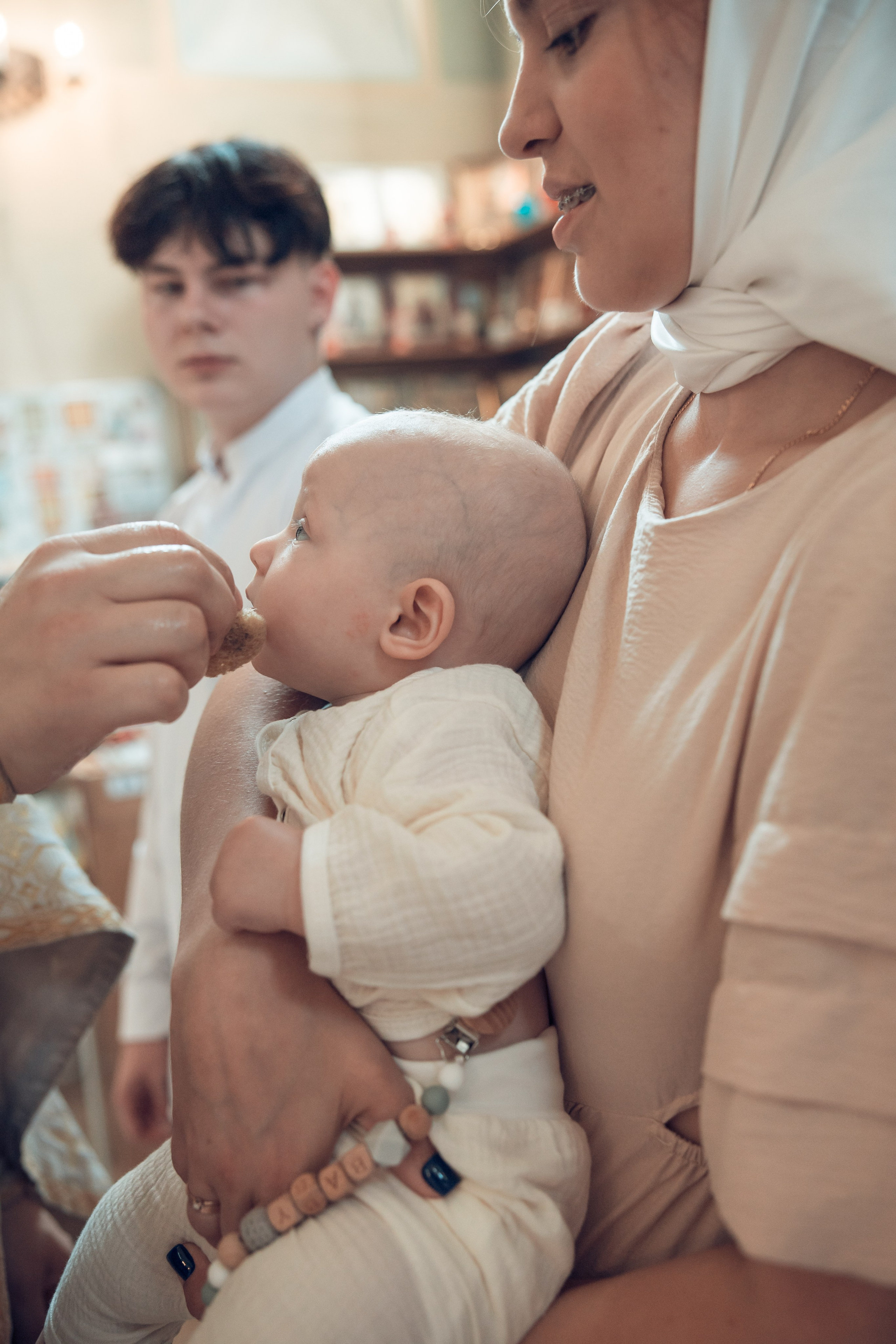 Таинство Крещения Василия. Храм в честь иконы «Всецарица». Семейный фотограф в Рязани и Рязанской области