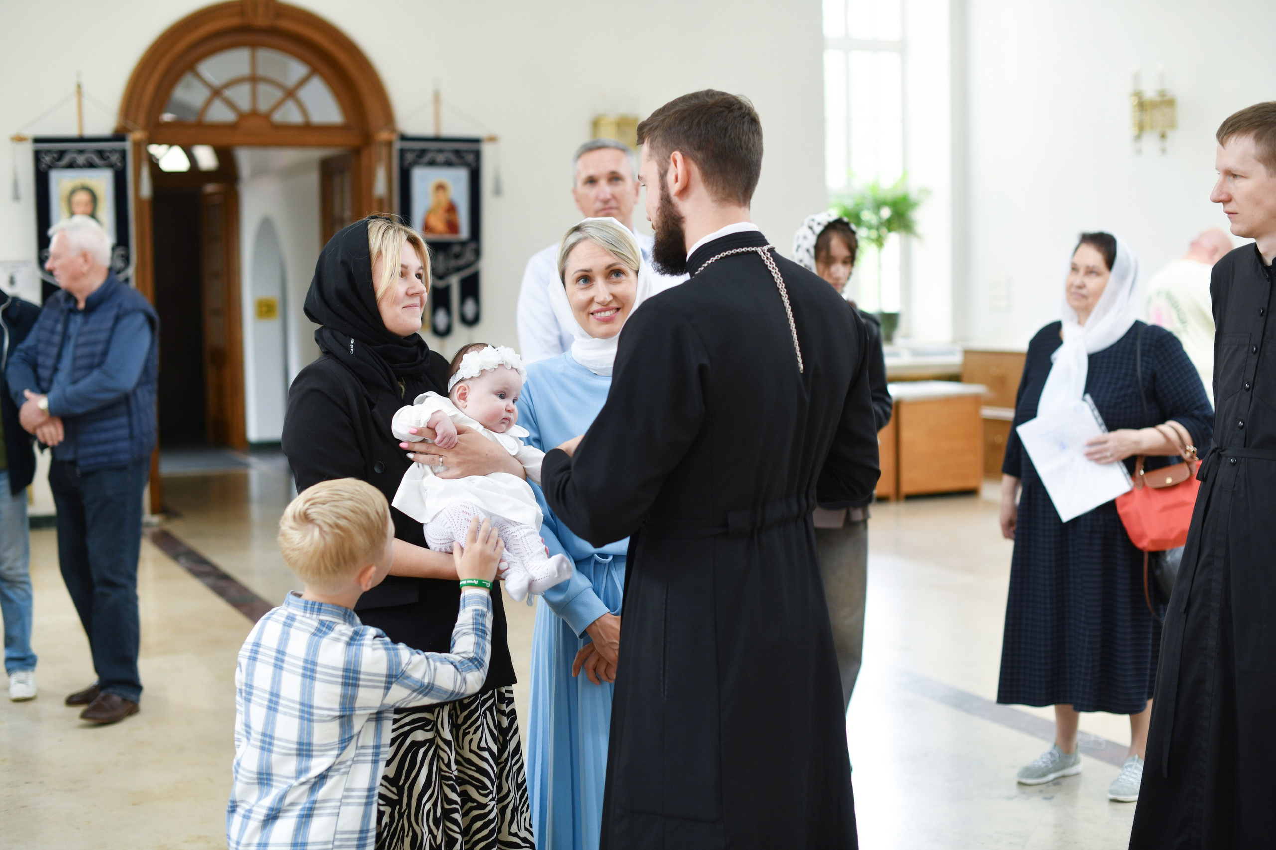 Крещение Александры. Свадебный и портретный фотограф в Москве Галина Борисова