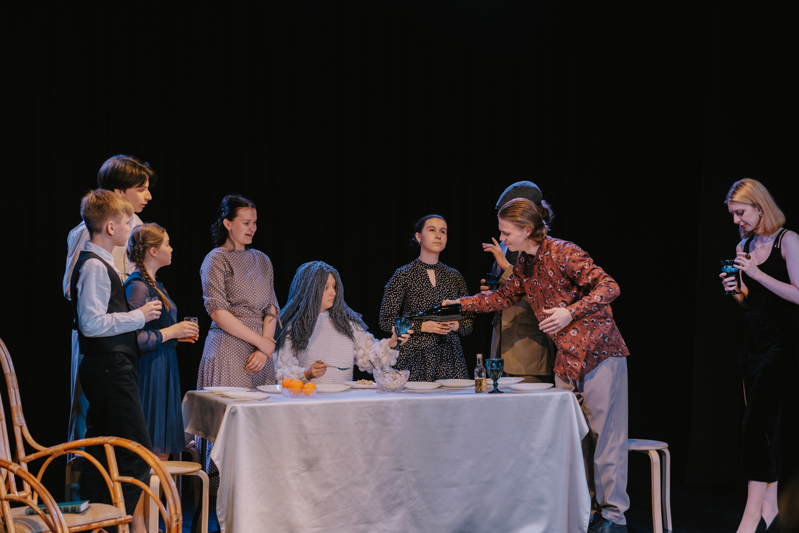 Детская театральная студия «Ирбис», спектакль. Репортажный и портретный фотограф в Москве Илья Спиридонов