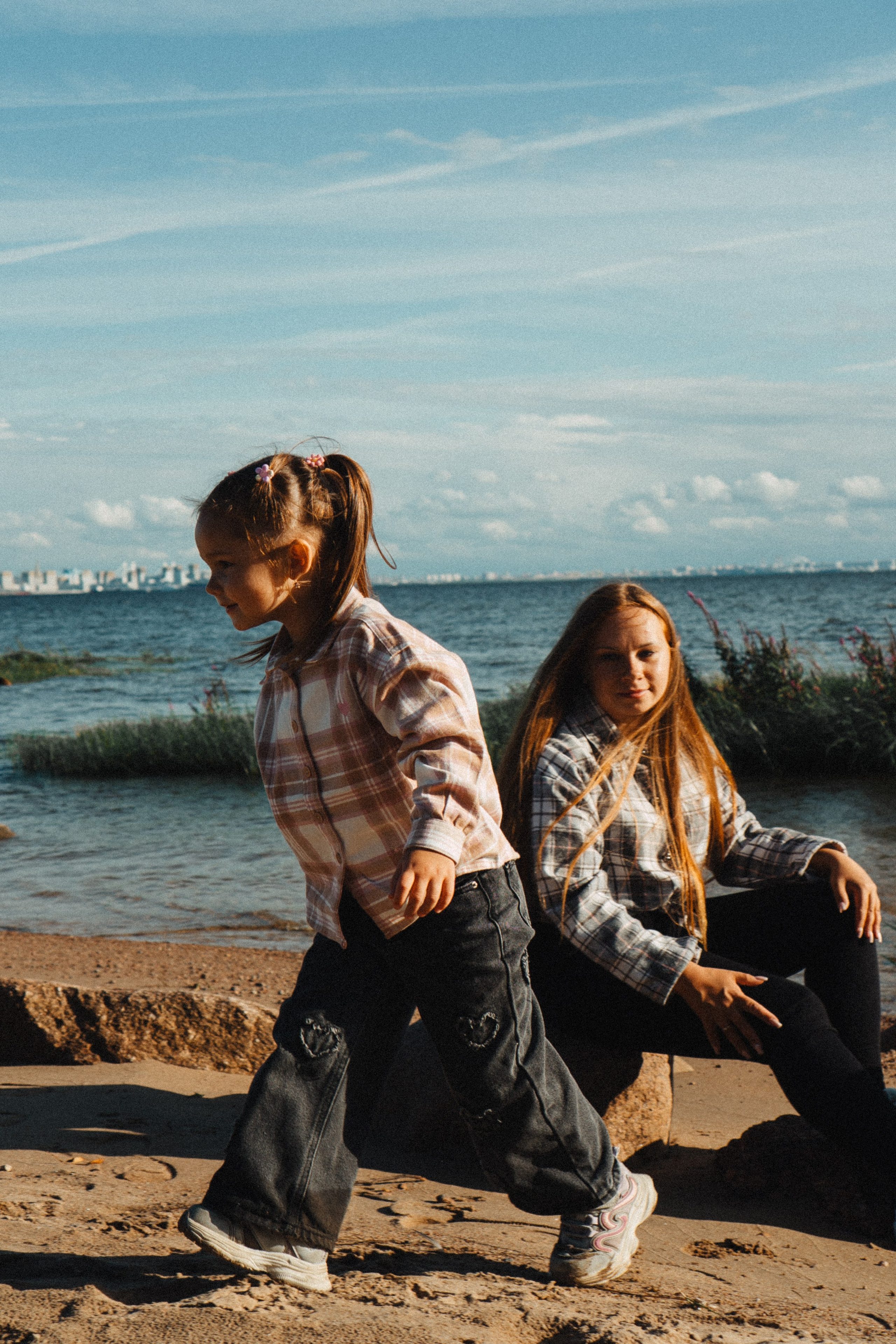 МАМА И ДОЧКА НА ФИНСКОМ ЗАЛИВЕ. Профессиональный фотограф, Санкт-Петербург — Виктория Богомолова