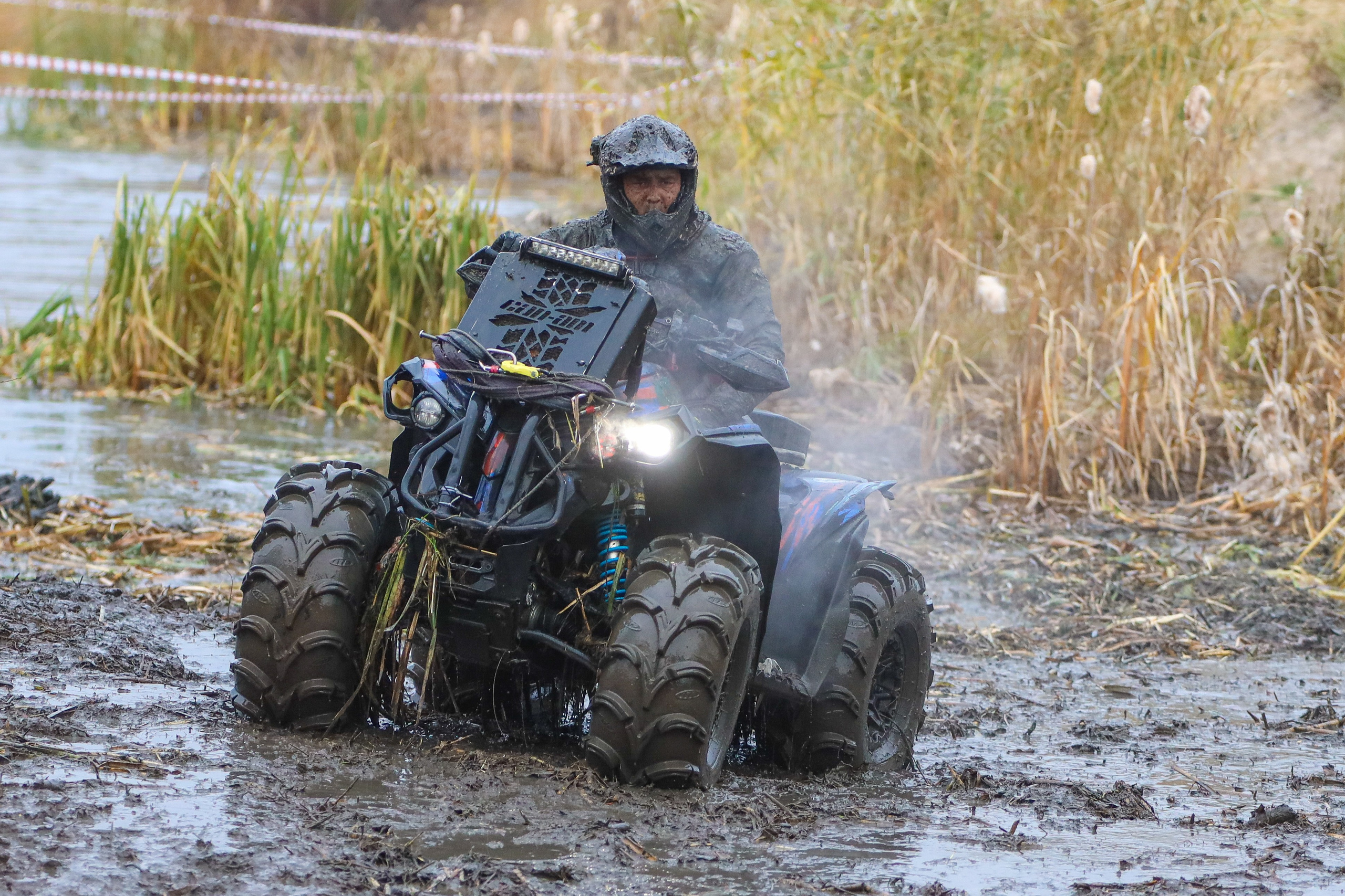 Гонки на квадроциклах Грязевое кольцо. Спортивный фотограф в Самаре