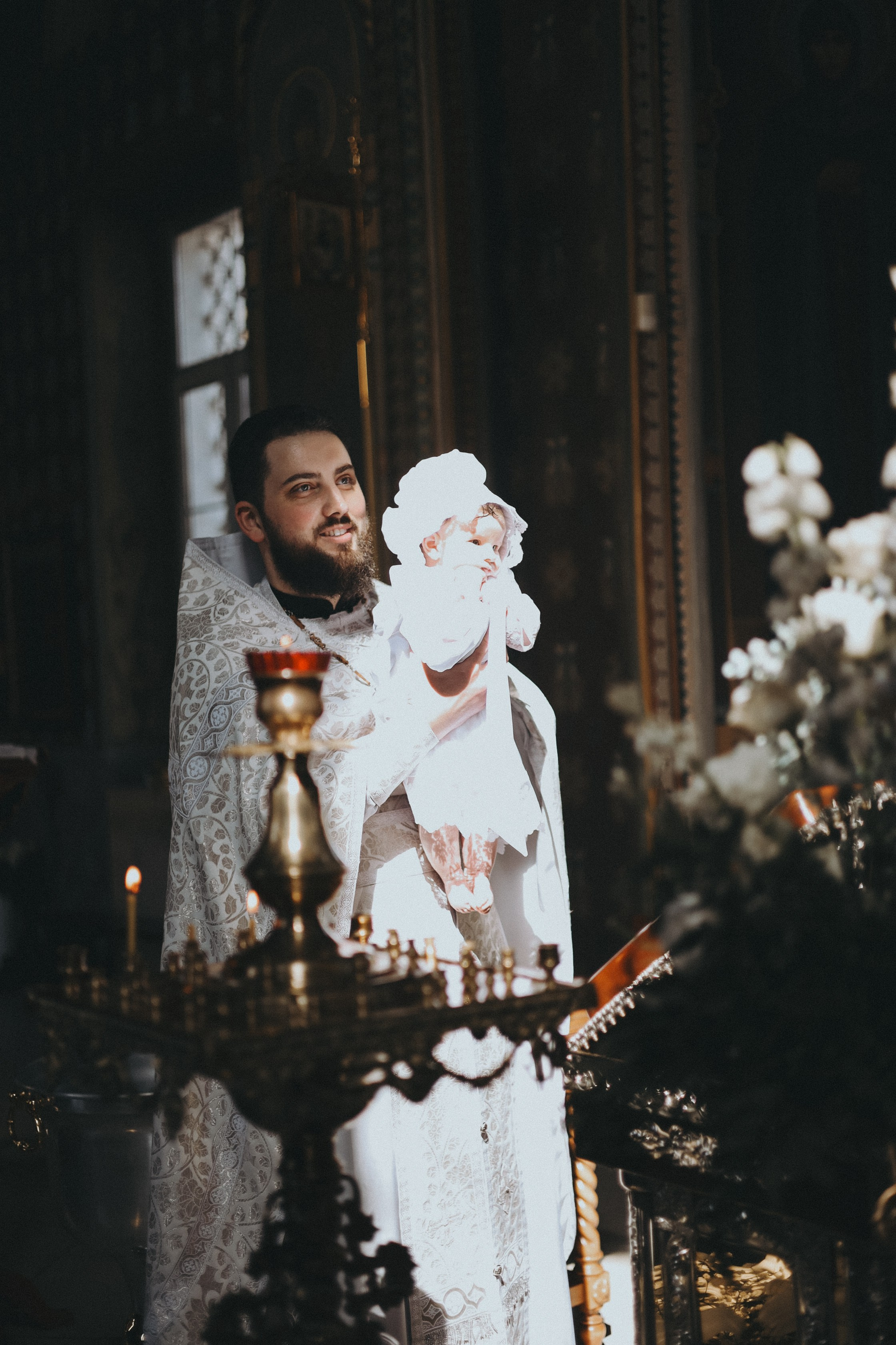 Крещение Агаты. Фотограф Мария Лаенко