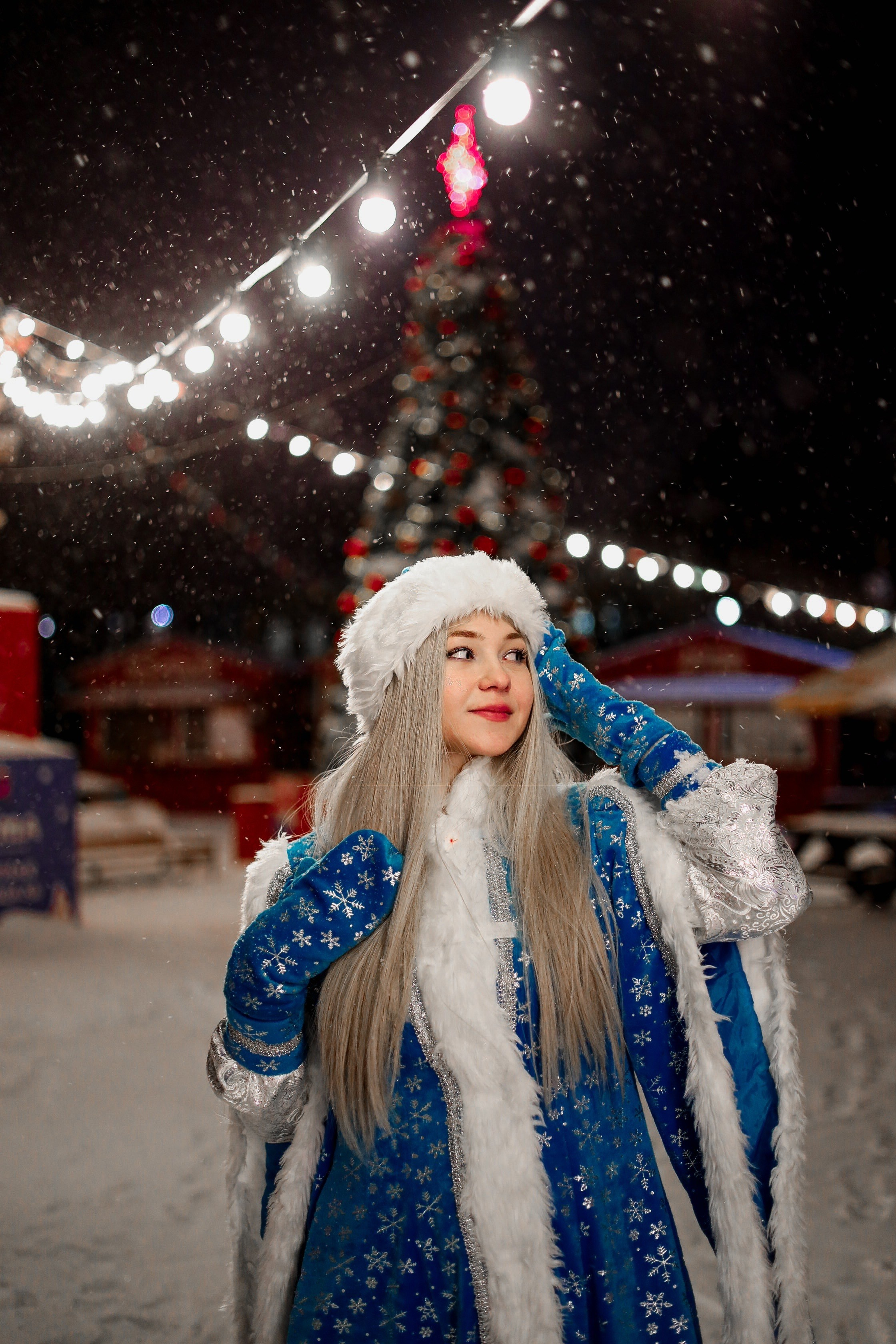 Снегурочка. Фотограф Мария Лаенко