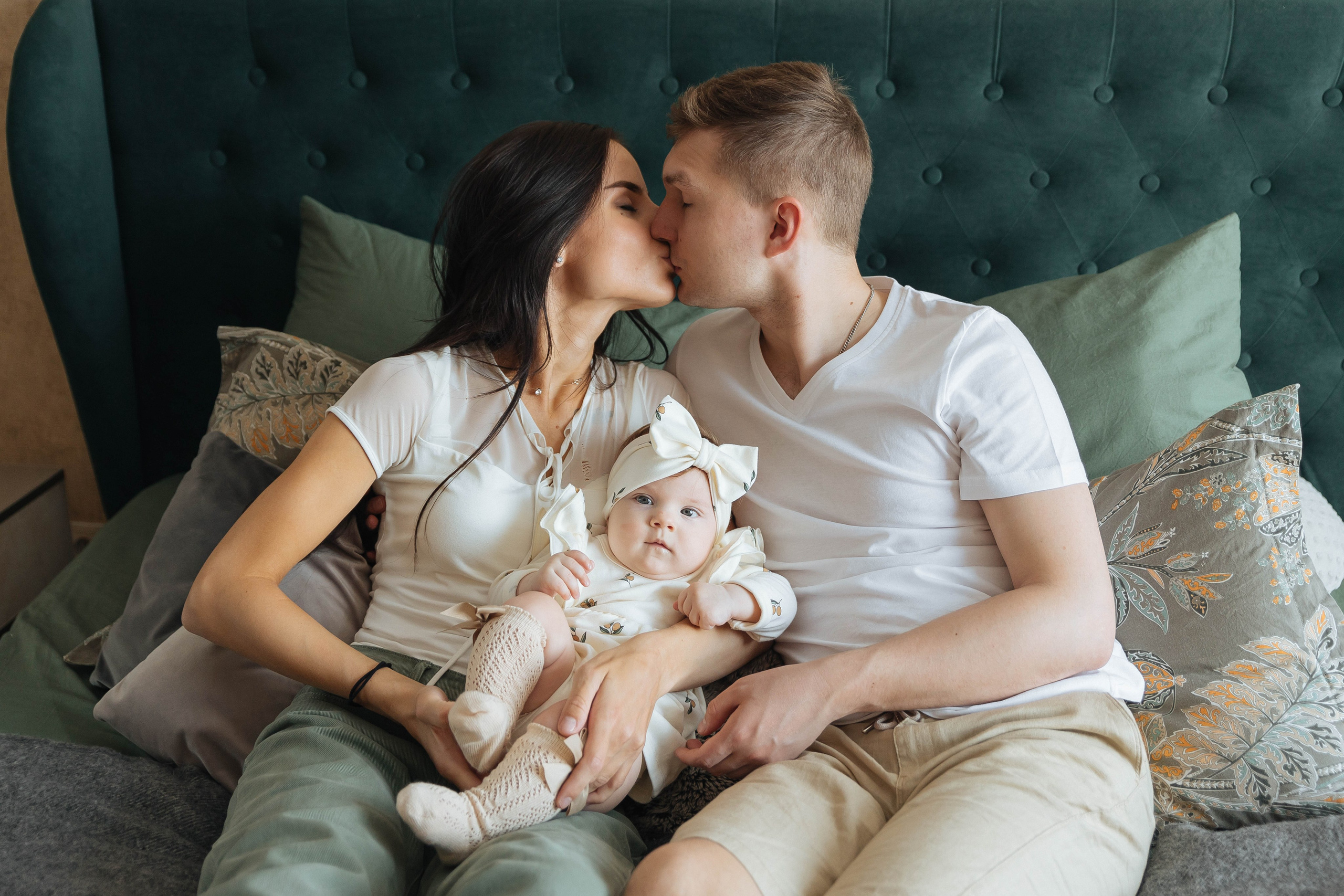 Уютная домашняя фотосессия. Свадебный и семейный фотограф в Москве и Подмосковье Ольга Останина