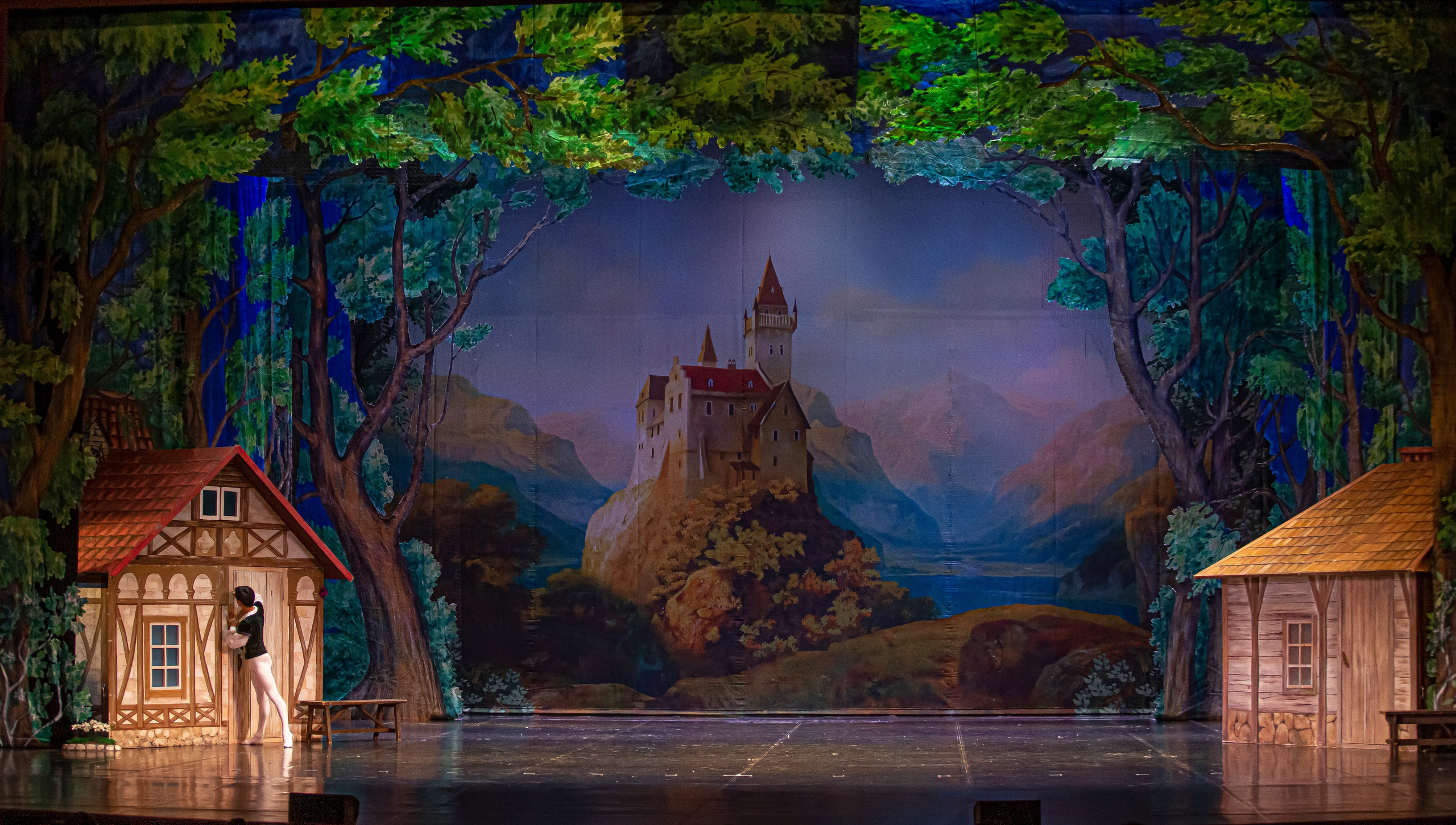 Жизель балет Марийского театра оперы и балета на сцене Зимнего театра. Фотограф в Сочи Юрий Шептаев