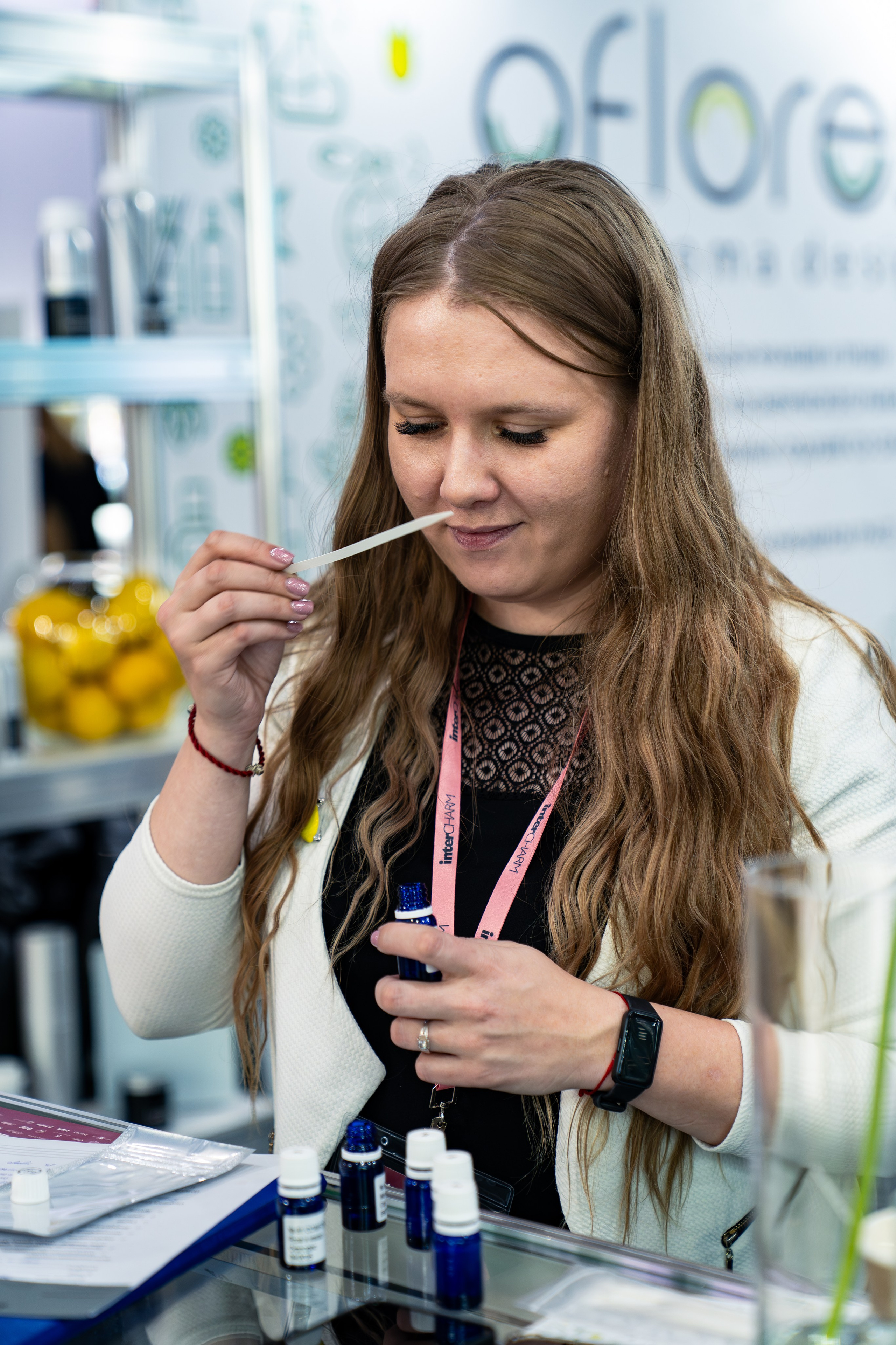 Oflores на выставке InterCHARM 2025. Фотограф Владимир Бакарюк