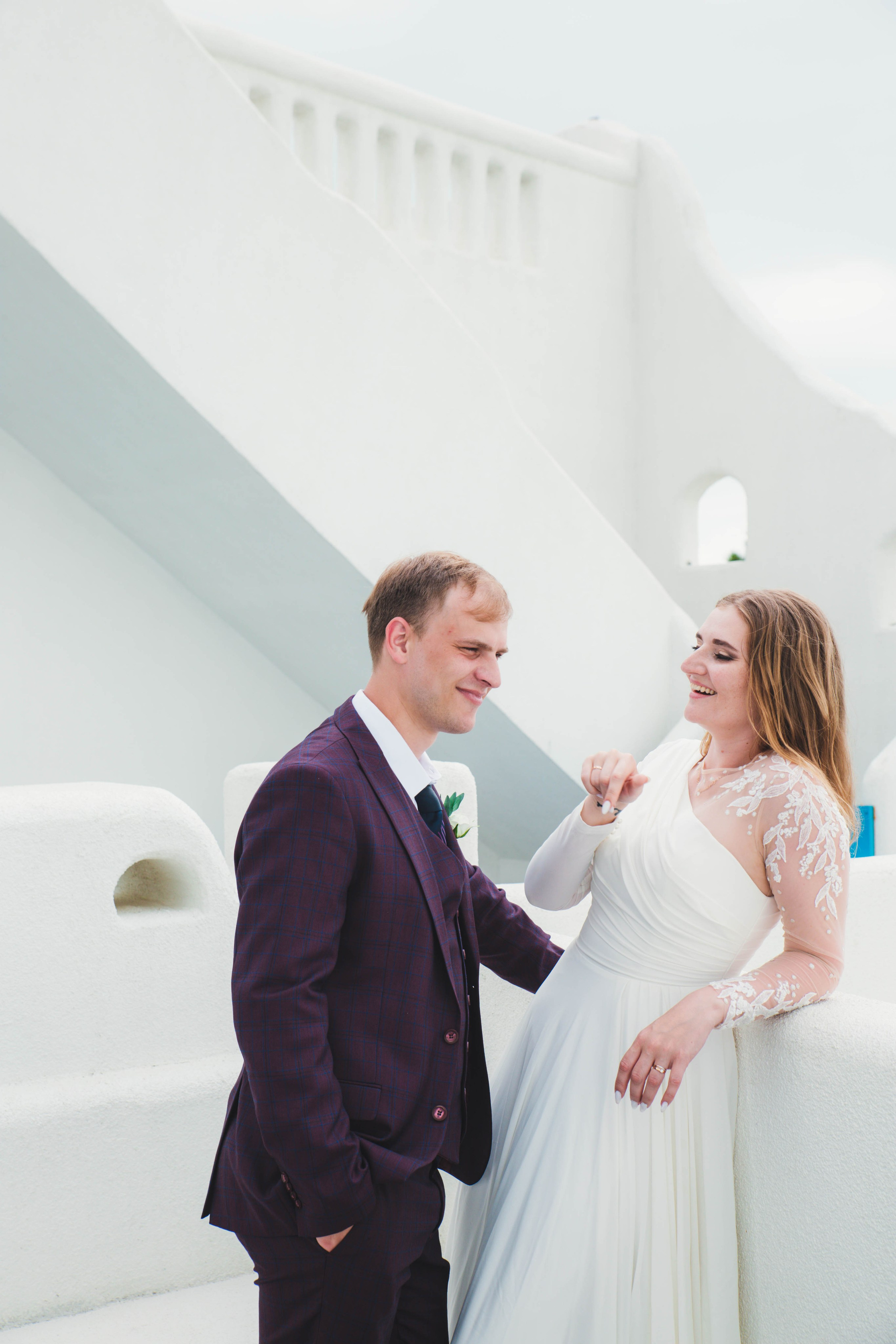 Ксения & Иван. Свадебная съемка в Санторини и Херсонесе. Свадебный и контент фотограф в Севастополе и Крыму Марина Данилова