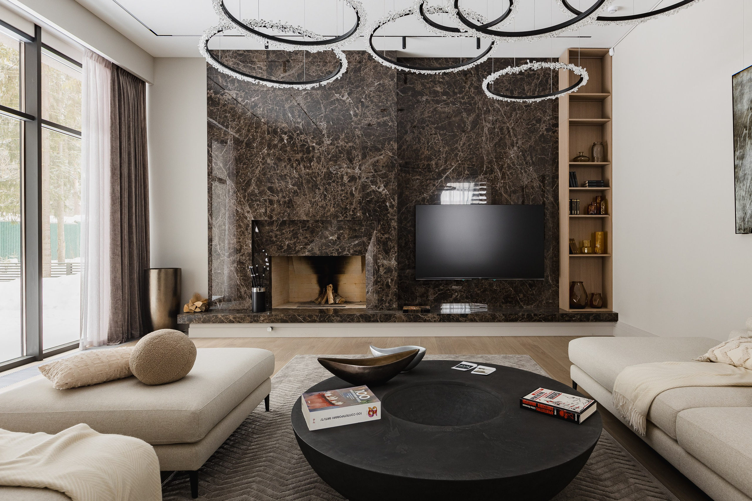 Дом в КП Маслово Парк. Интерьерный фотограф в Москве Роман Потапов