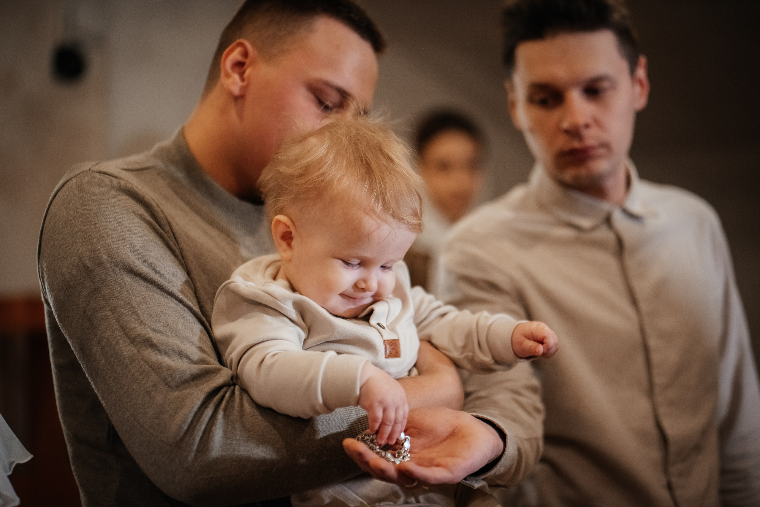 Крещение Михаила //// Храм преподобного Сергия Радонежского. Семейный и детский фотограф в Туле