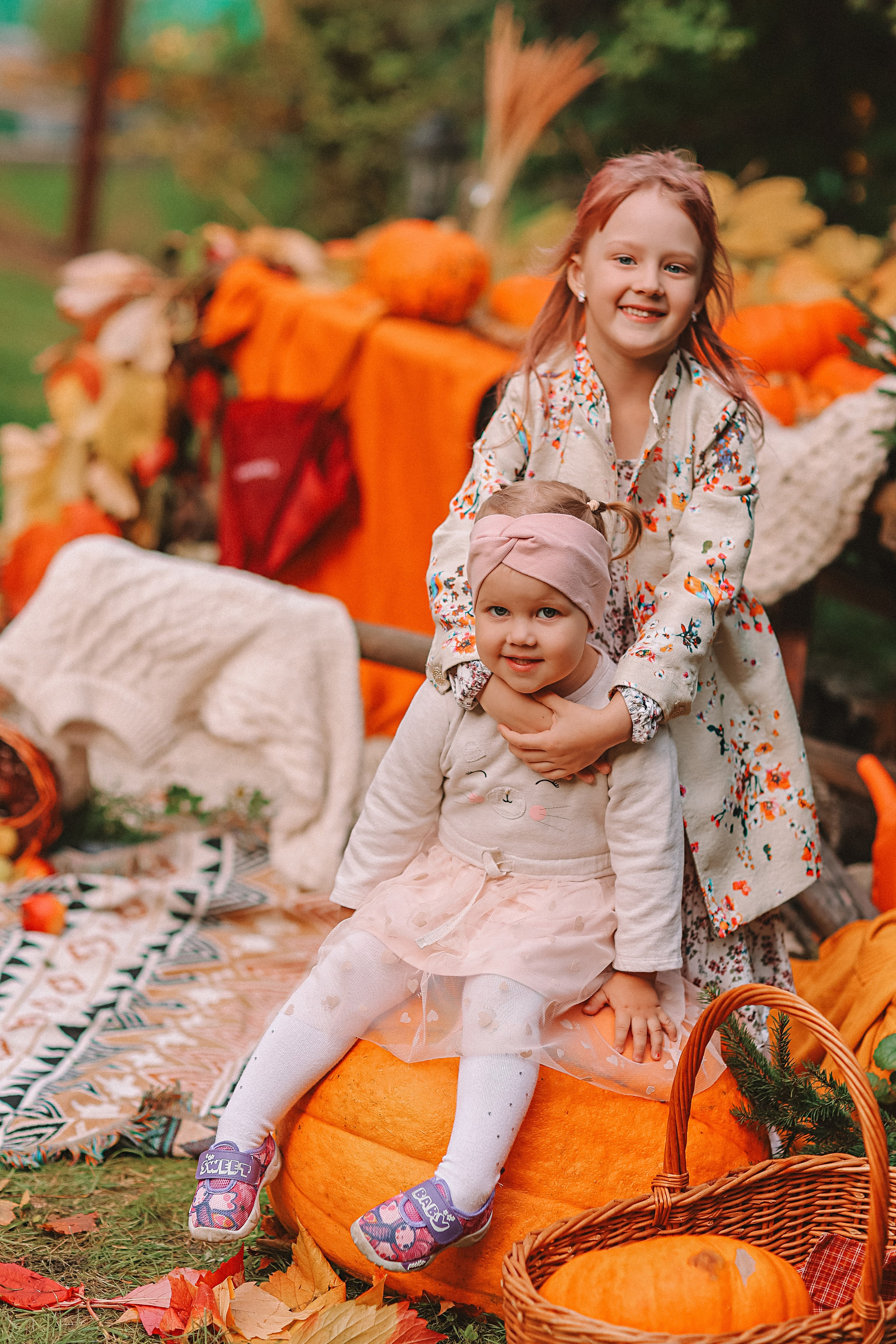 Тыквы. Семейный фотограф Тюмень, фотограф на роды Салмина Мария