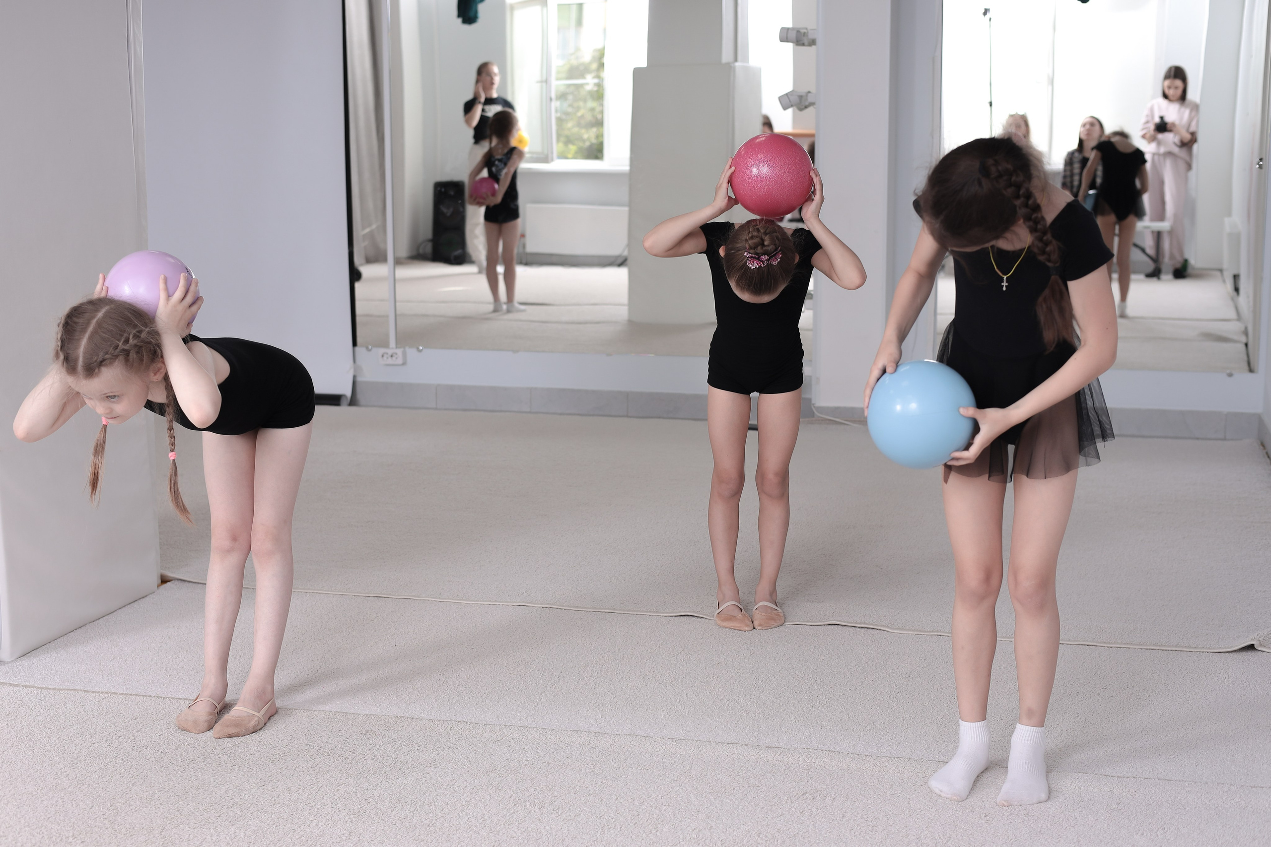 Открытый урок гимнастика. Фотограф Надршина Лилия