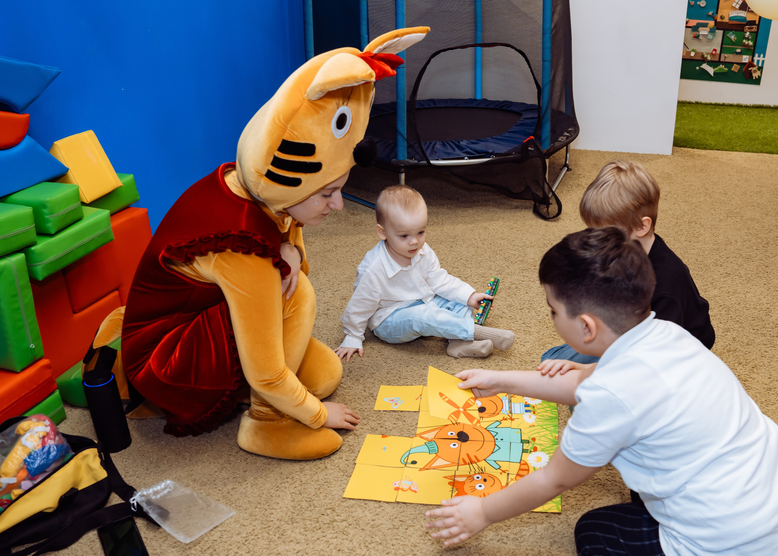 Карамелька в гостях у Романа. Крамер Юлиана детский и семейный фотограф