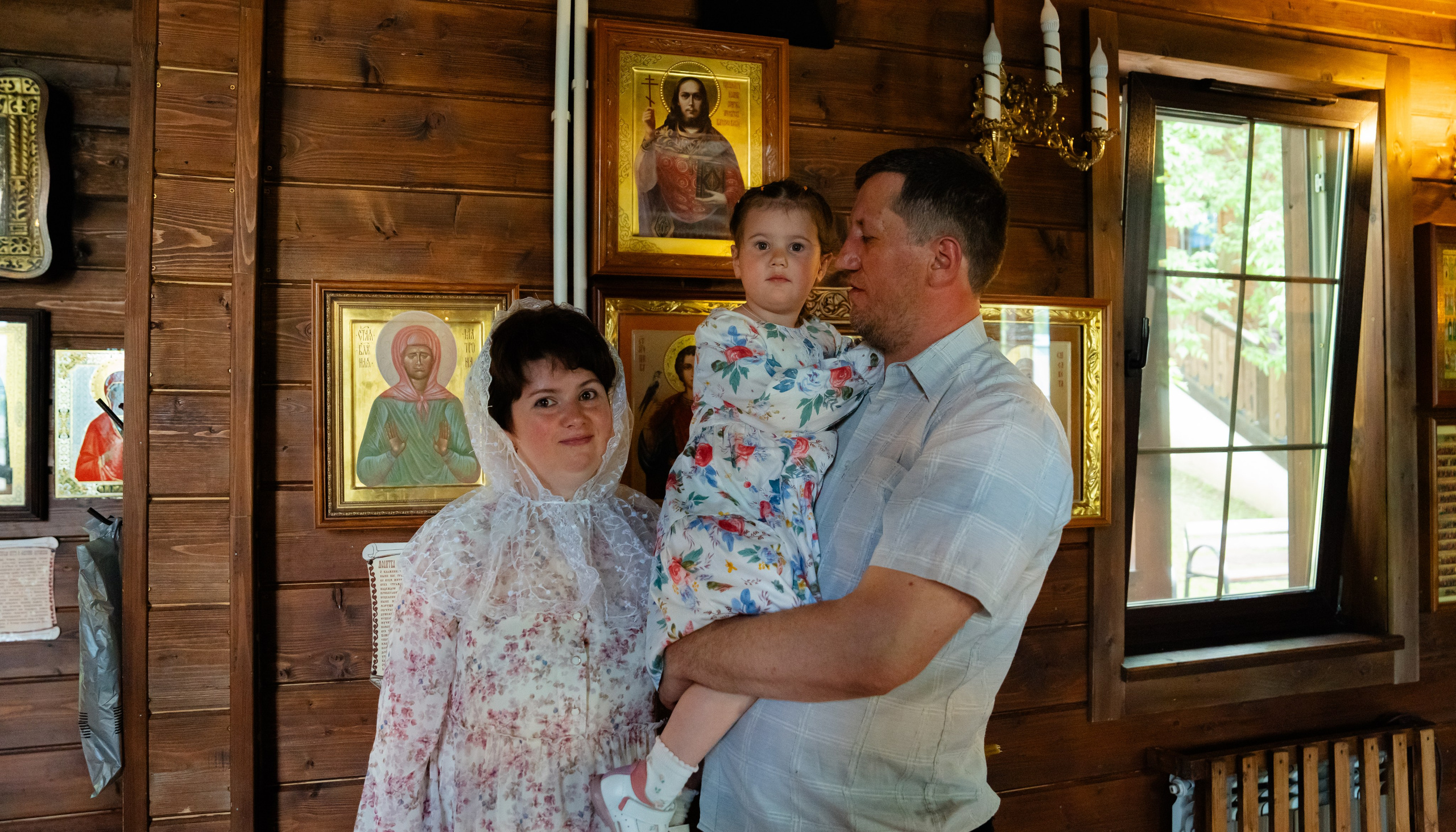 Таинство Крещения Евгении. Крамер Юлиана детский и семейный фотограф