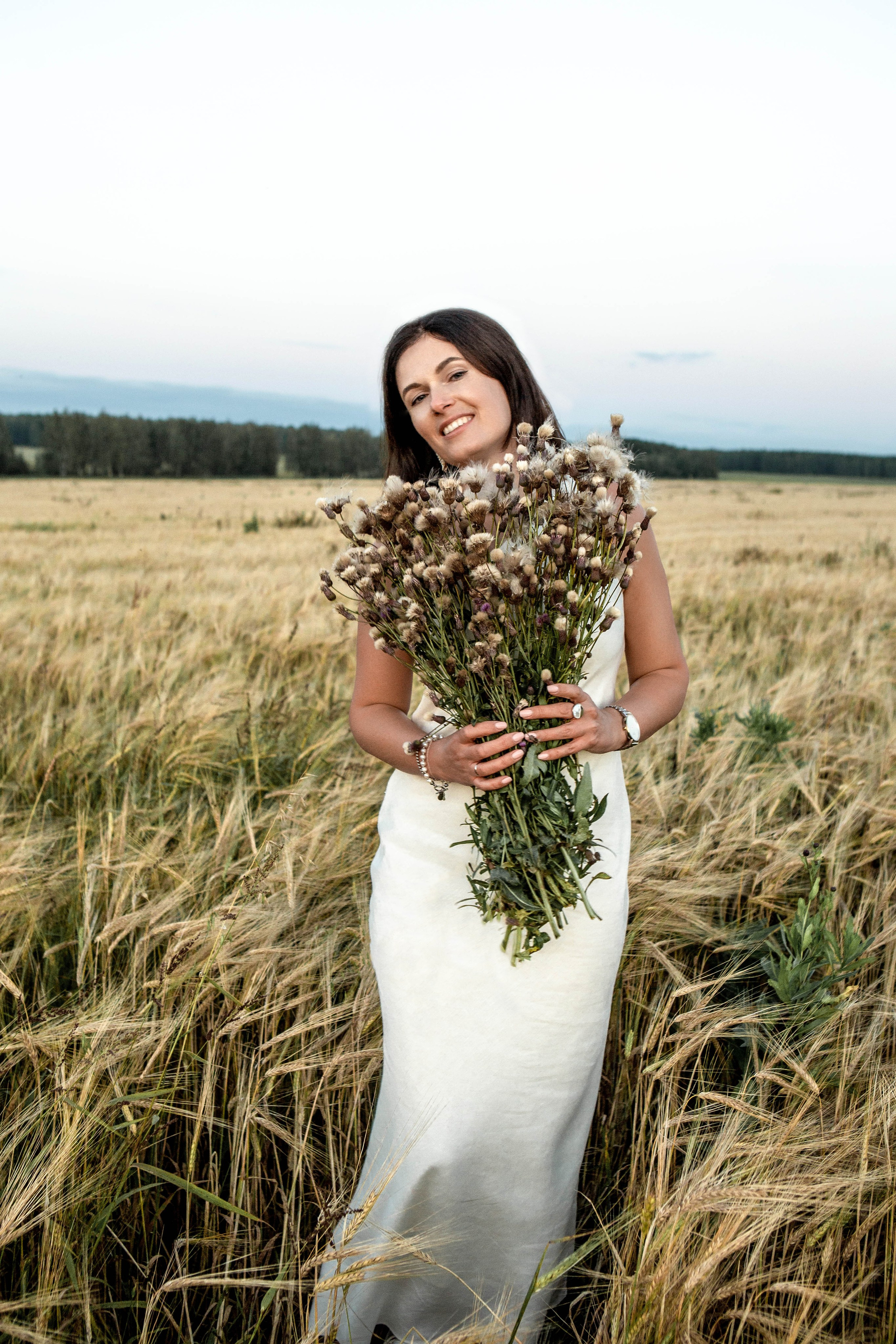 Пшеница на закате. Фотограф Екатерина Голицына