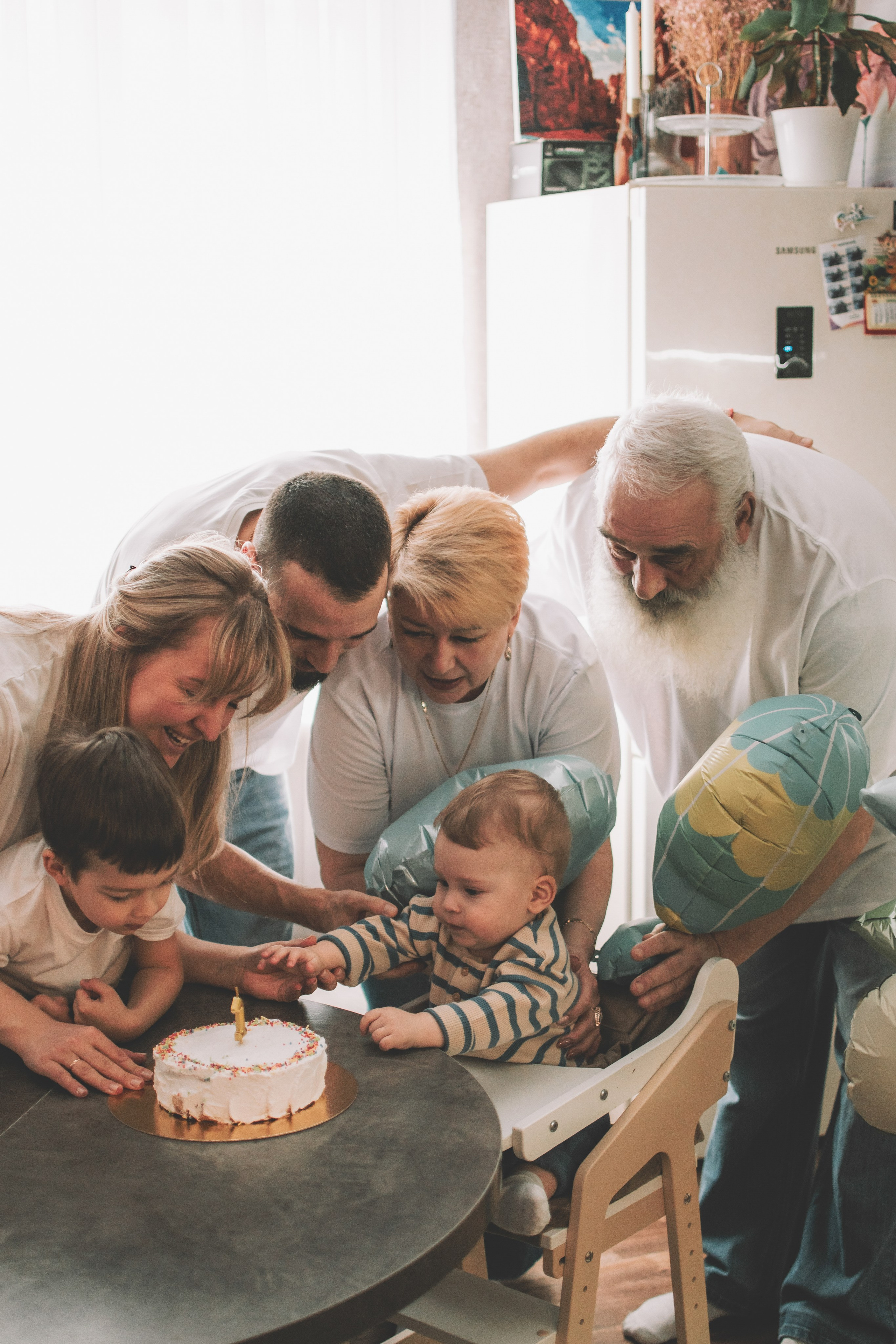 Годовасие в кругу семьи. Семейный и свадебный фотограф Губкинский и Ставрополь