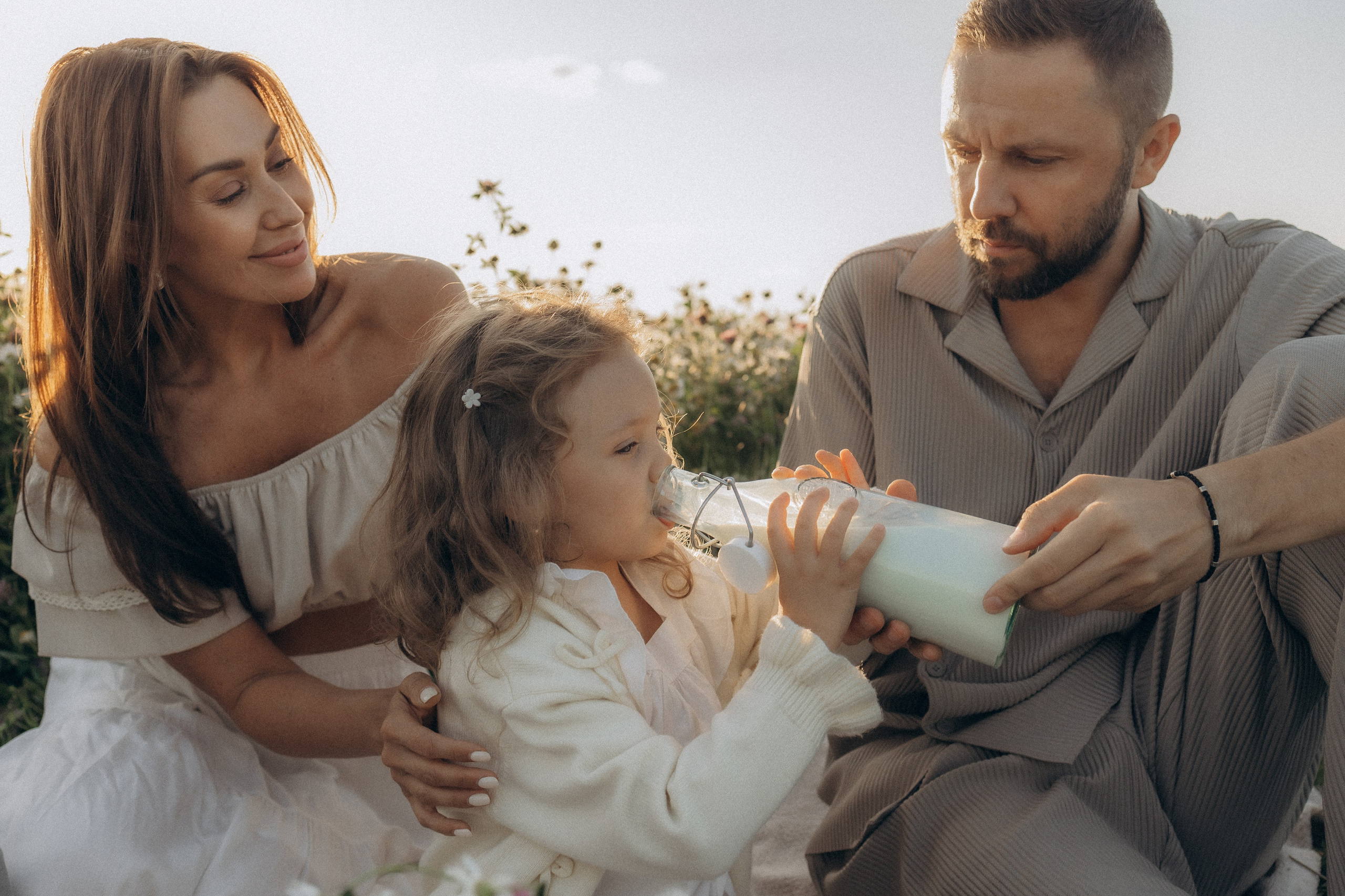 Семейная в ромашках. Эльвира Галимьянова — семейный фотограф Екатеринбурга