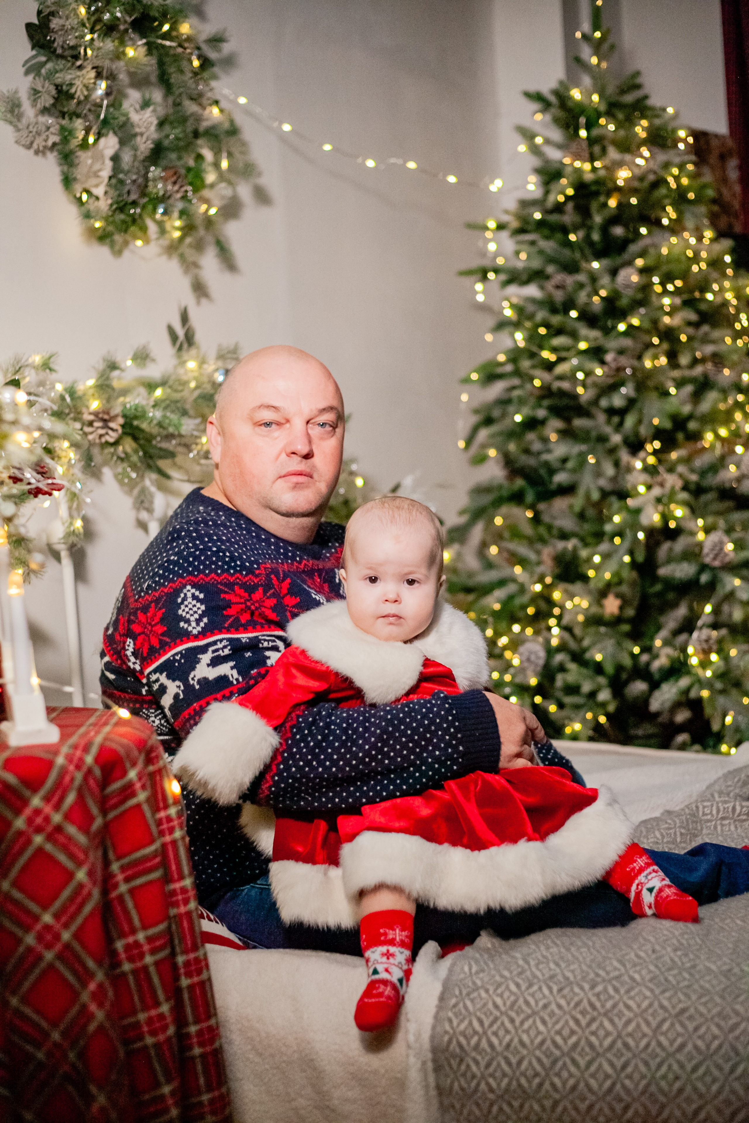 Ульяна и ее семья новый год 2024. Свадебный и семейный фотограф в Армавире