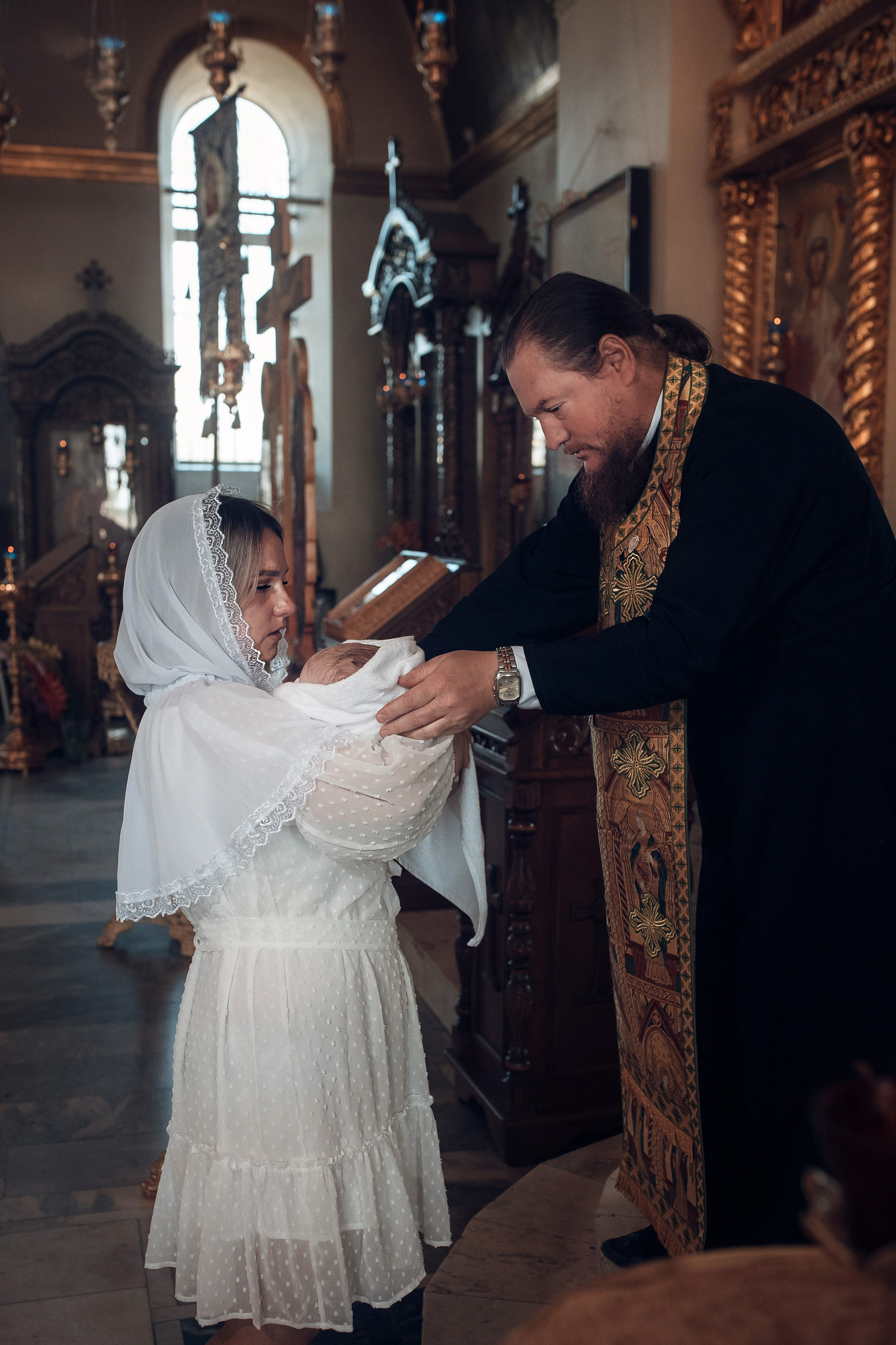 Крещение Виктории. Съемка Таинств Крещения Венчания, детские и семейные съемки в Пензе