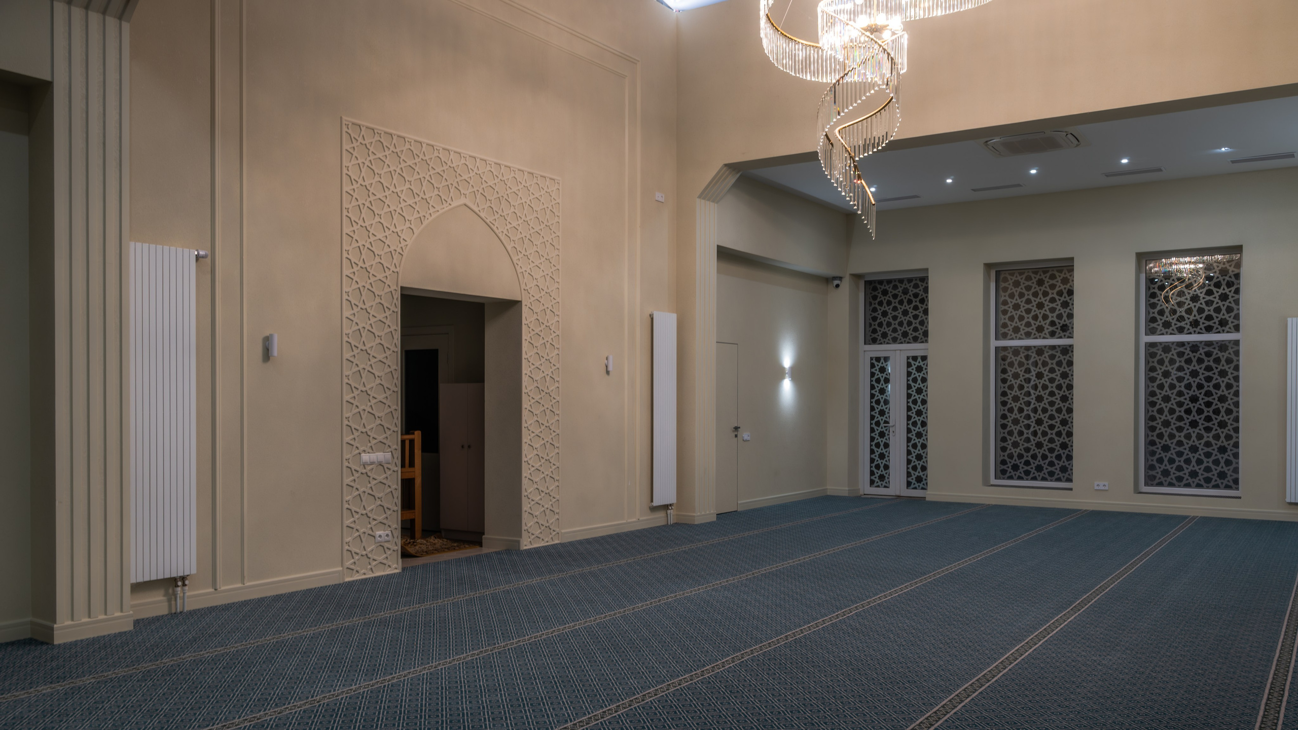 Интерьерная съёмка для мечети Изге Ай. Фотограф/видеограф Богдан Голованов