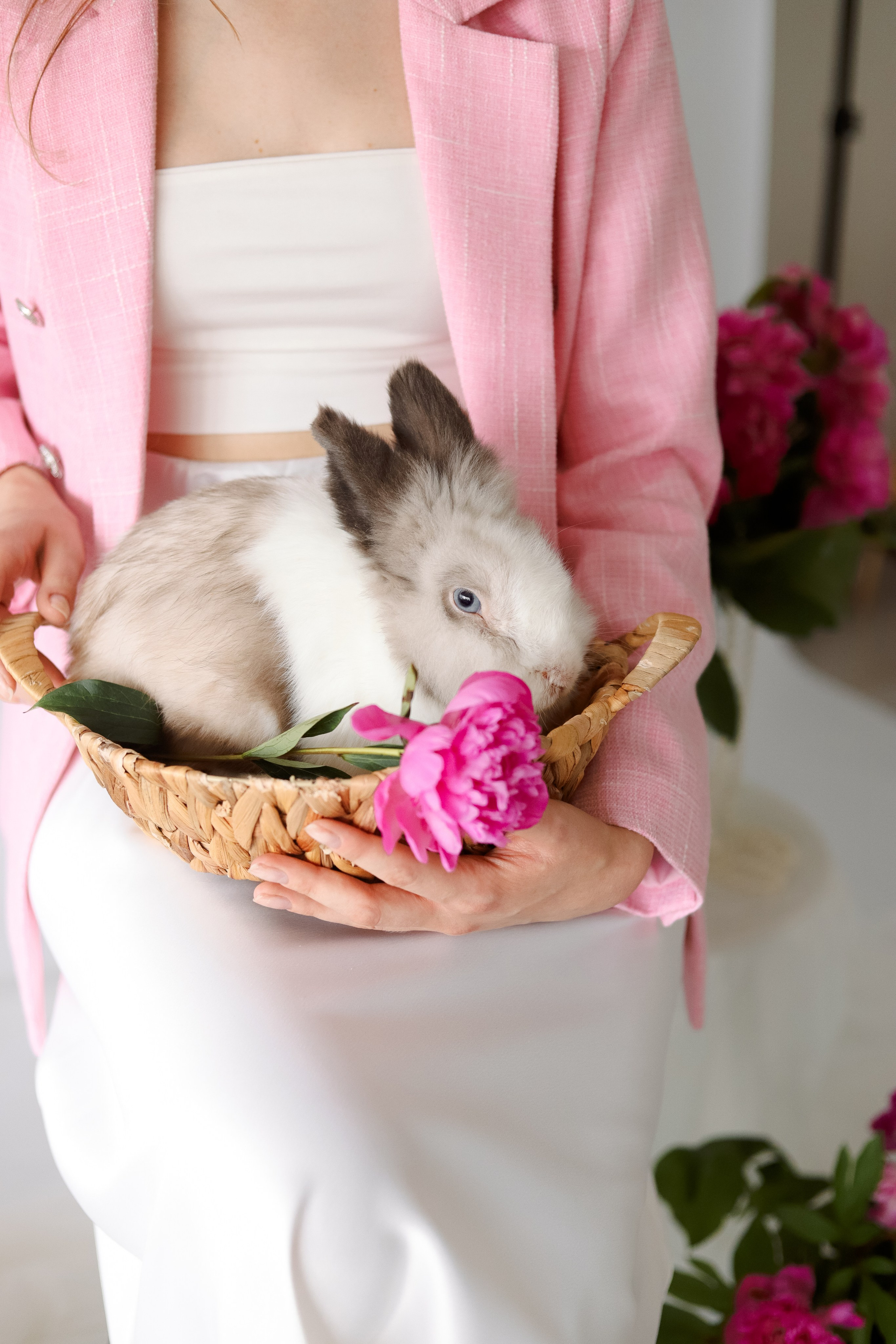 Яна — Живые пионы. Kate Bunny | фотограф и видеограф в Люберцах