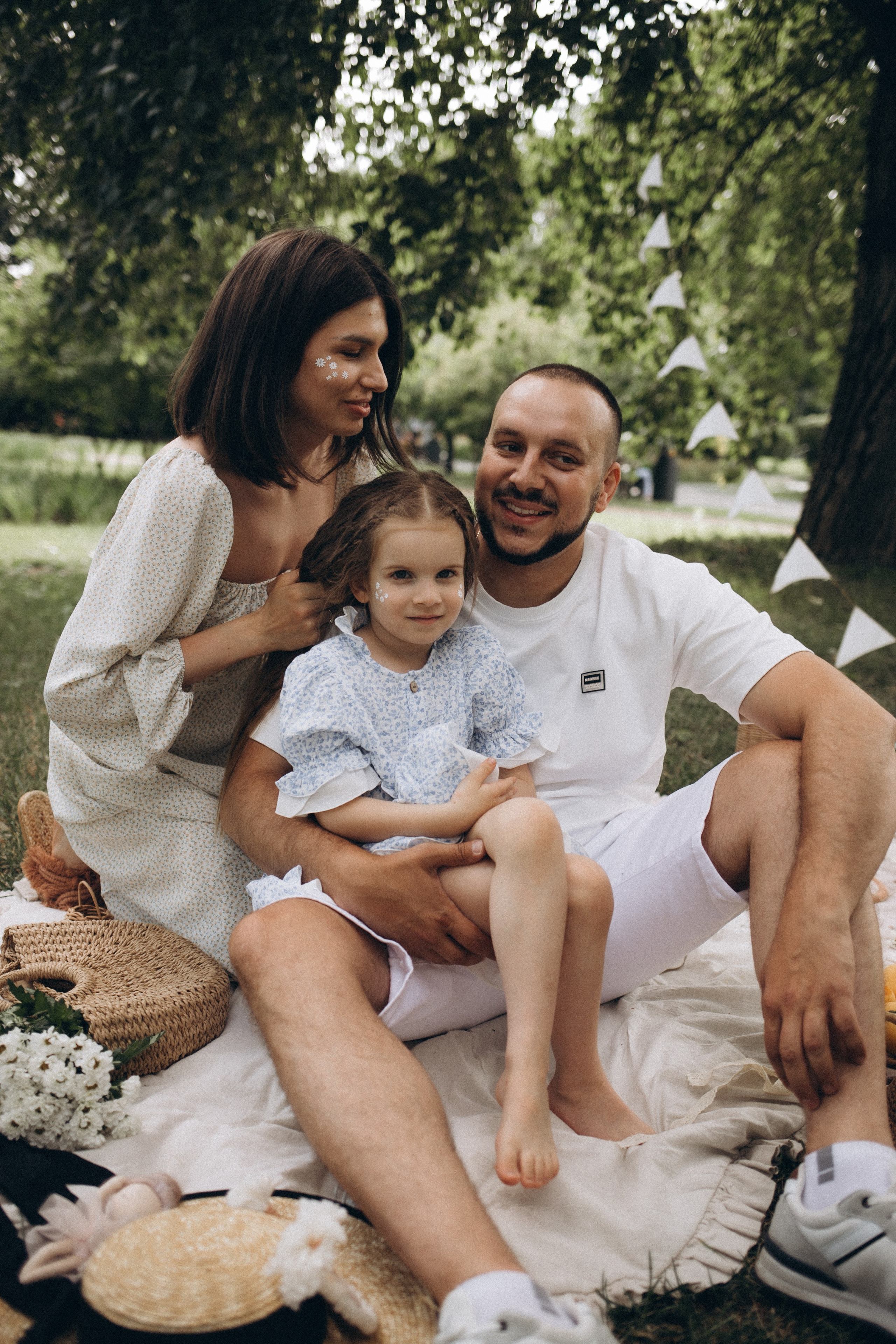 Летний семейный пикник на природе. Семейный и свадебный фотограф Анна Кожокарь
