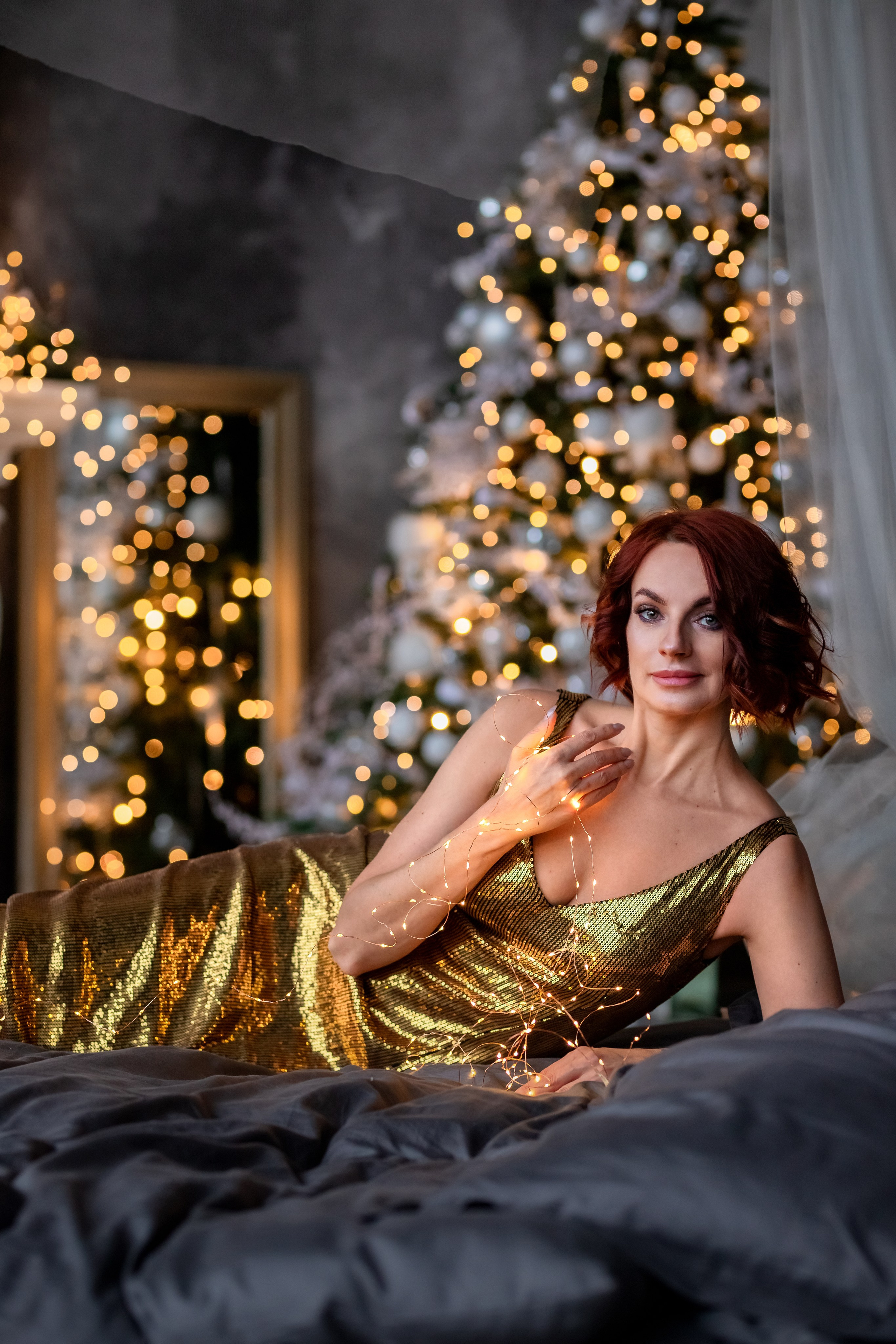 Новый год в ID. Фотограф в Москве. Женские фотосессии, love-story, контент