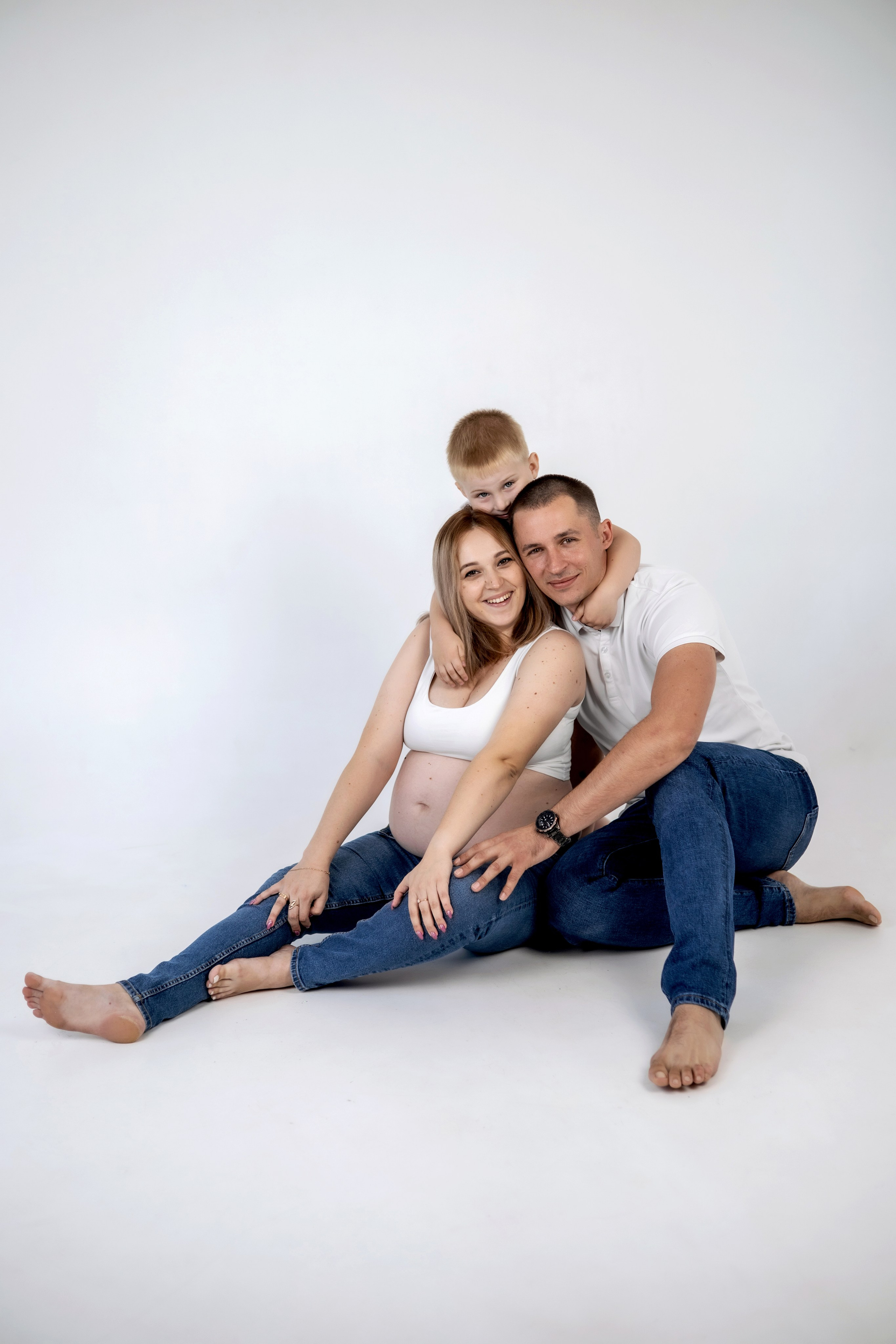 Дарья и семья. Фотограф Надежда Лукьянова