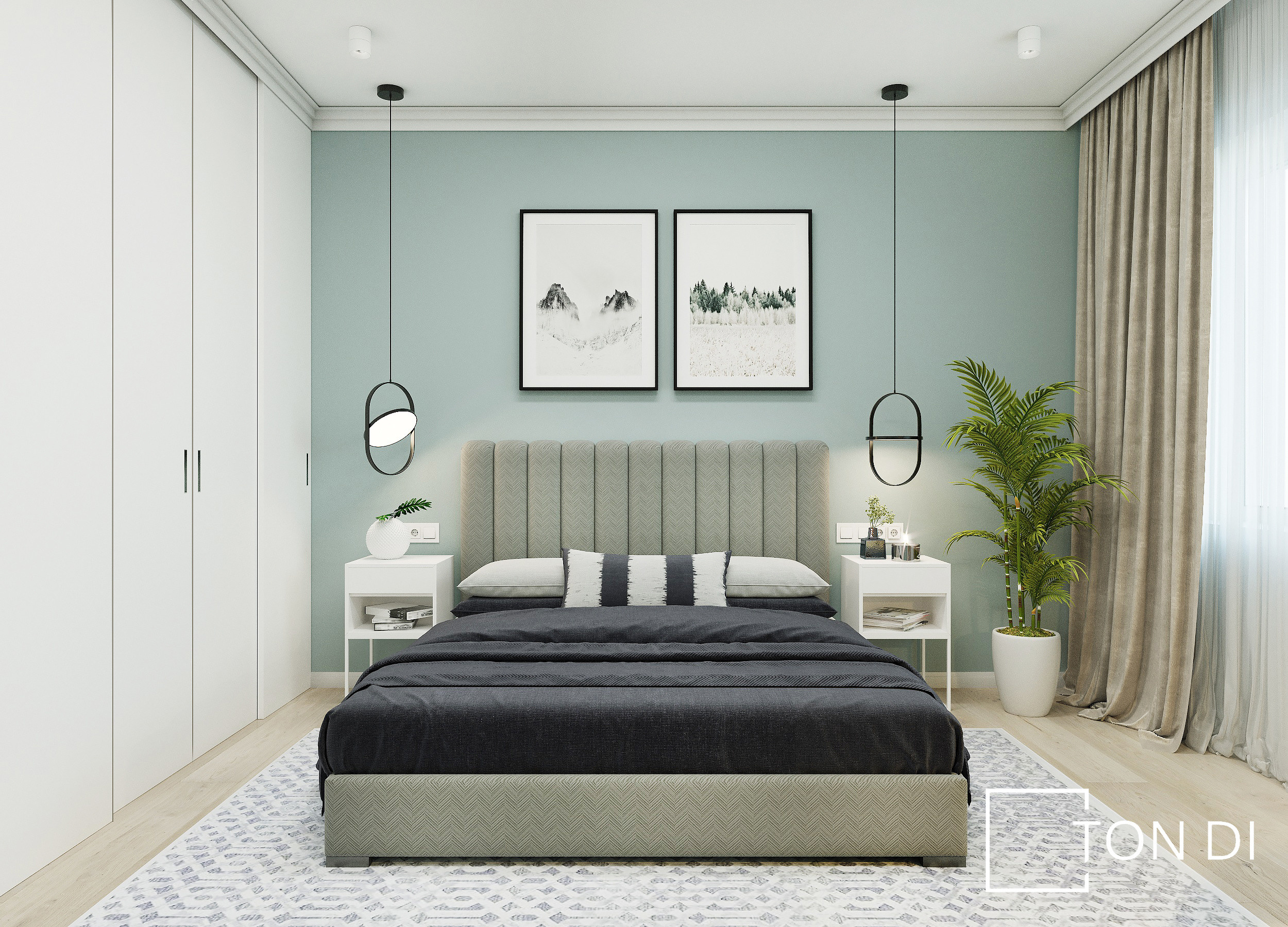 Дизайн-проект квартиры ЖК Жемчужный каскад. Дизайнер интерьера квартир и частных домов