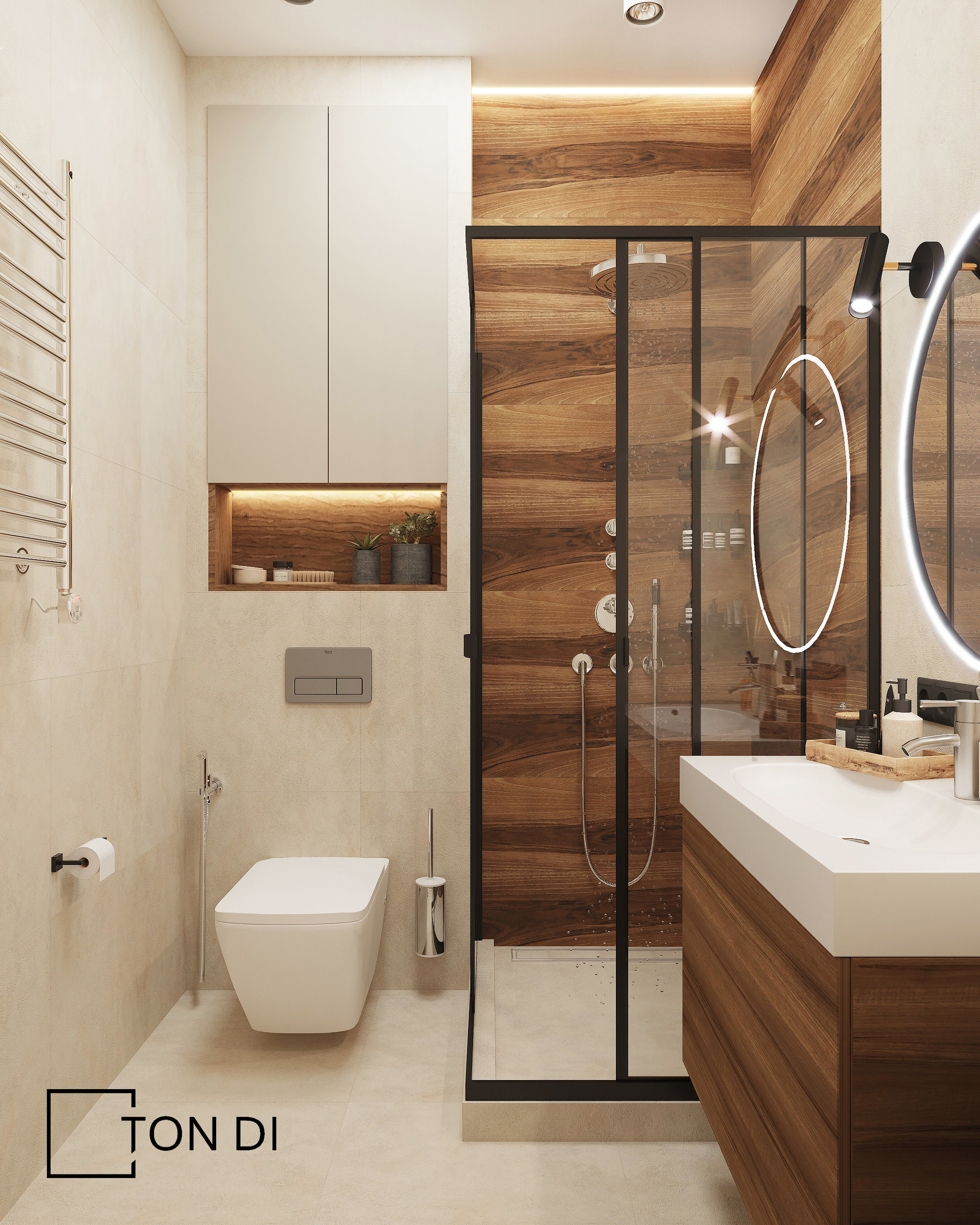 Дизайн-проект квартиры ЖК Жемчужный каскад. Дизайнер интерьера квартир и частных домов