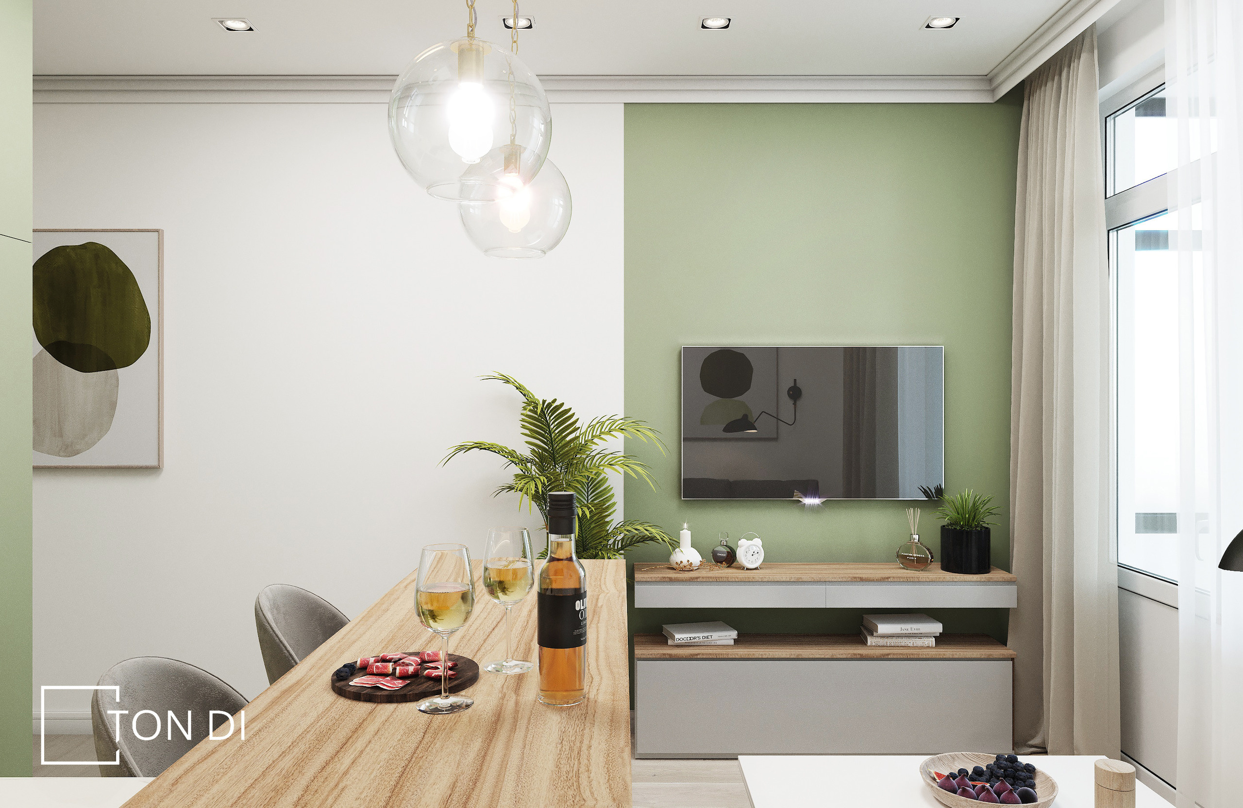 Дизайн-проект квартиры ЖК Жемчужный каскад. Дизайнер интерьера квартир и частных домов