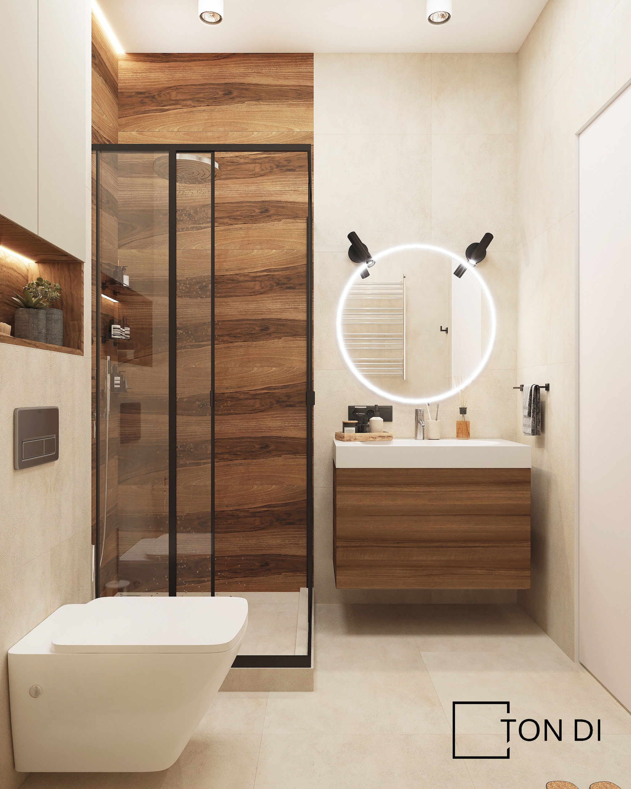 Дизайн-проект квартиры ЖК Жемчужный каскад. Дизайнер интерьера квартир и частных домов