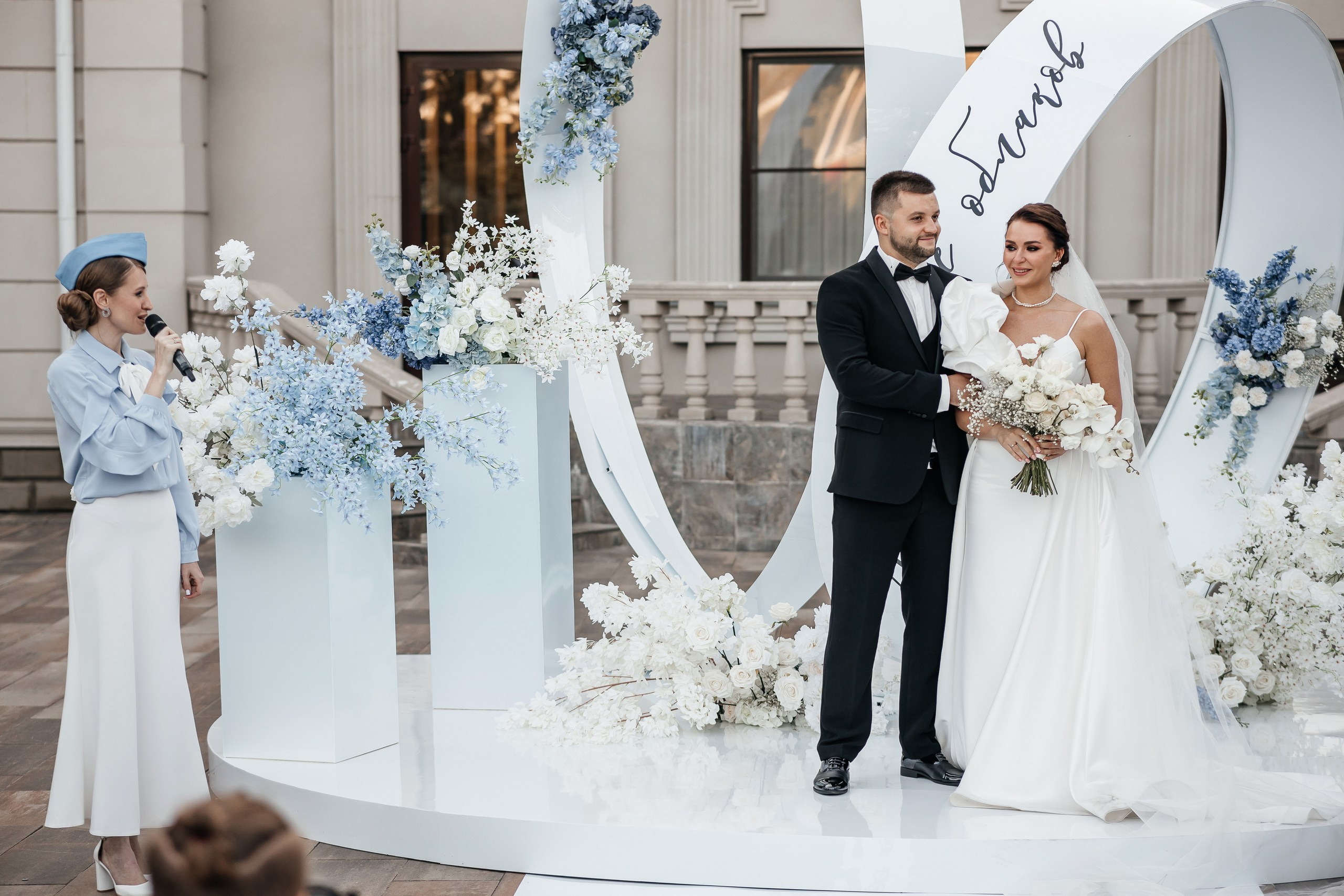 Небесная свадьба в Графском парке  Ростов-на-Дону| Организатор Event-агентство «До Мурашек». Свадебное и event агентство До Мурашек Ростов-на-Дону