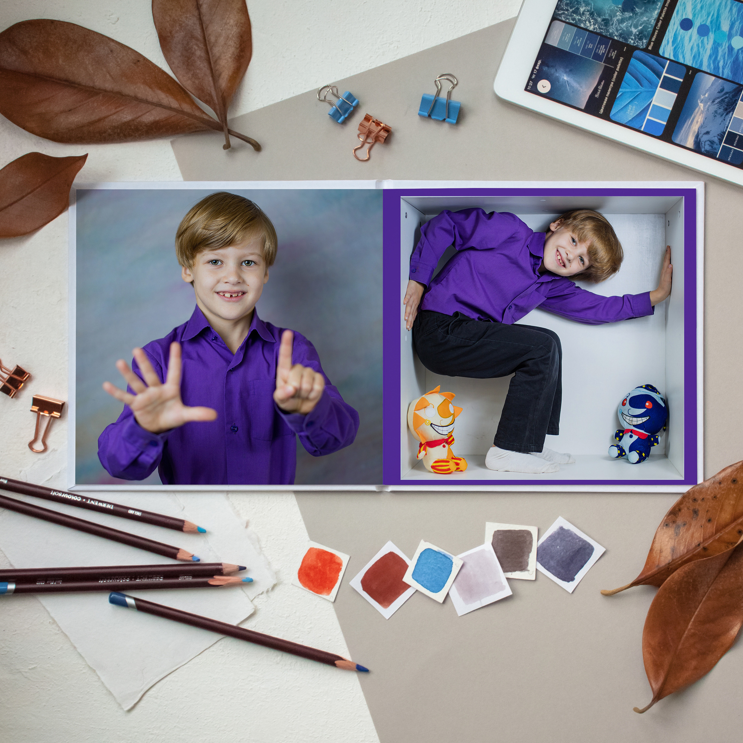 ВЕСЁЛЫЕ КУБИКИ 3000. Выпускные альбомы для садика и школы в Набережных Челнах