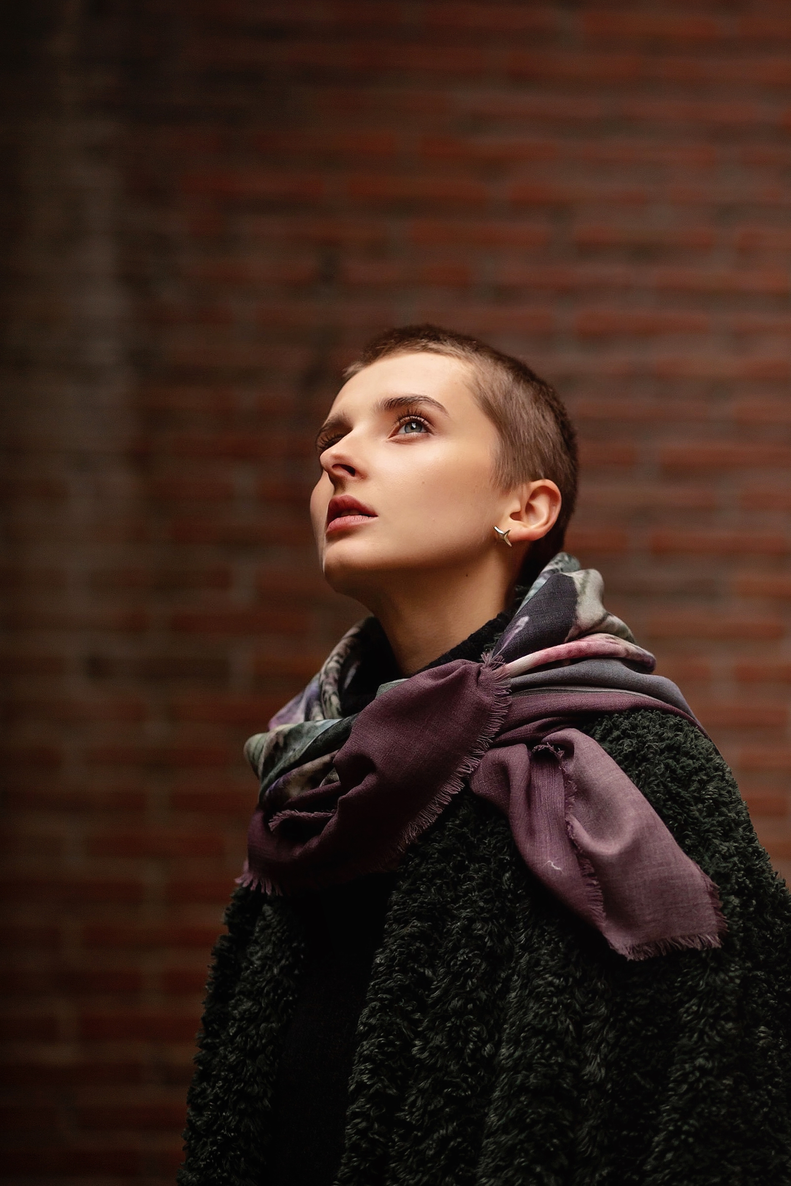 Марина, создательница платков. Фотограф в Москве Ксения Мокрушина | Brand & Women photographer