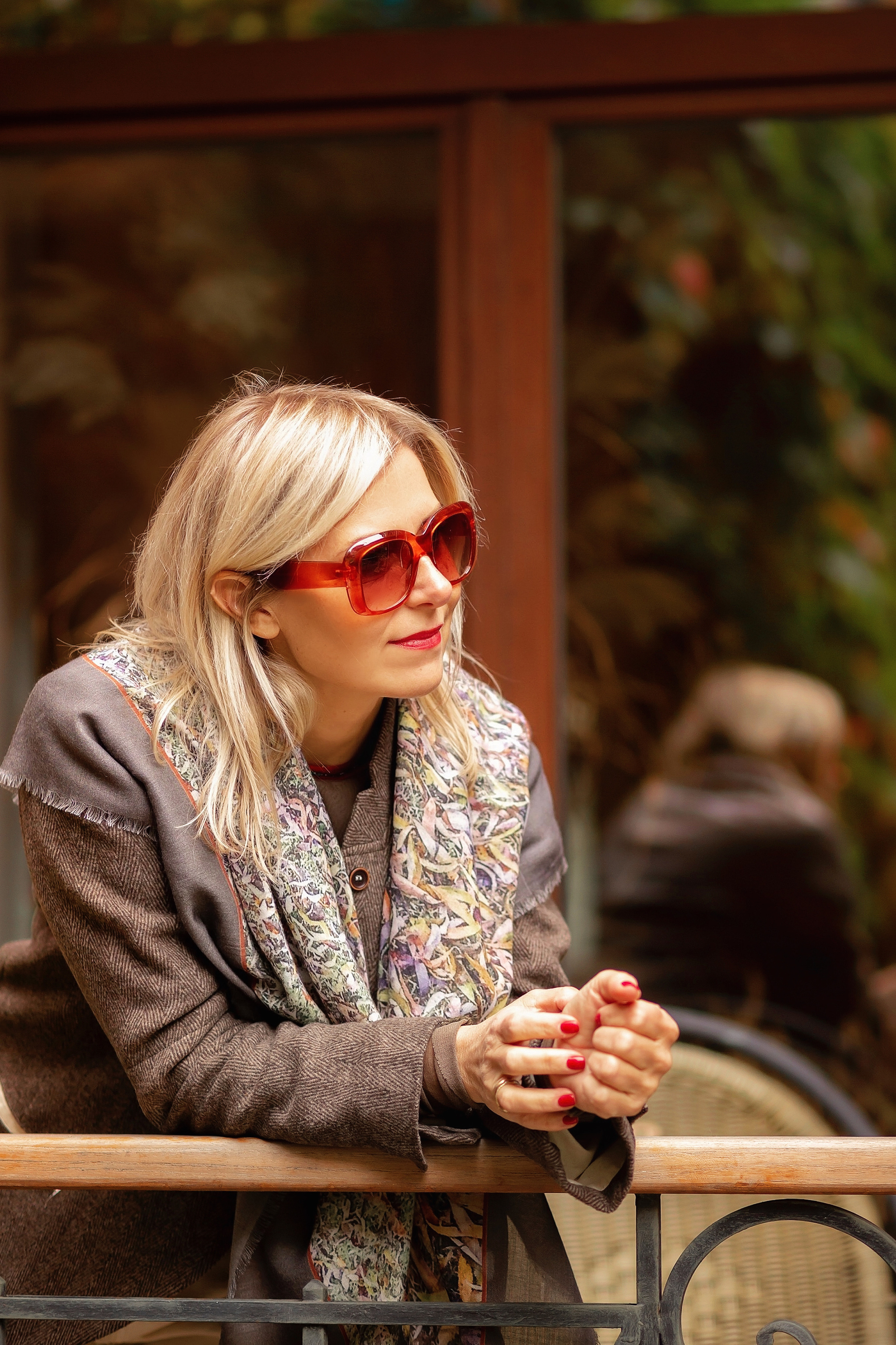 Марина, создательница платков. Фотограф в Москве Ксения Мокрушина | Brand & Women photographer