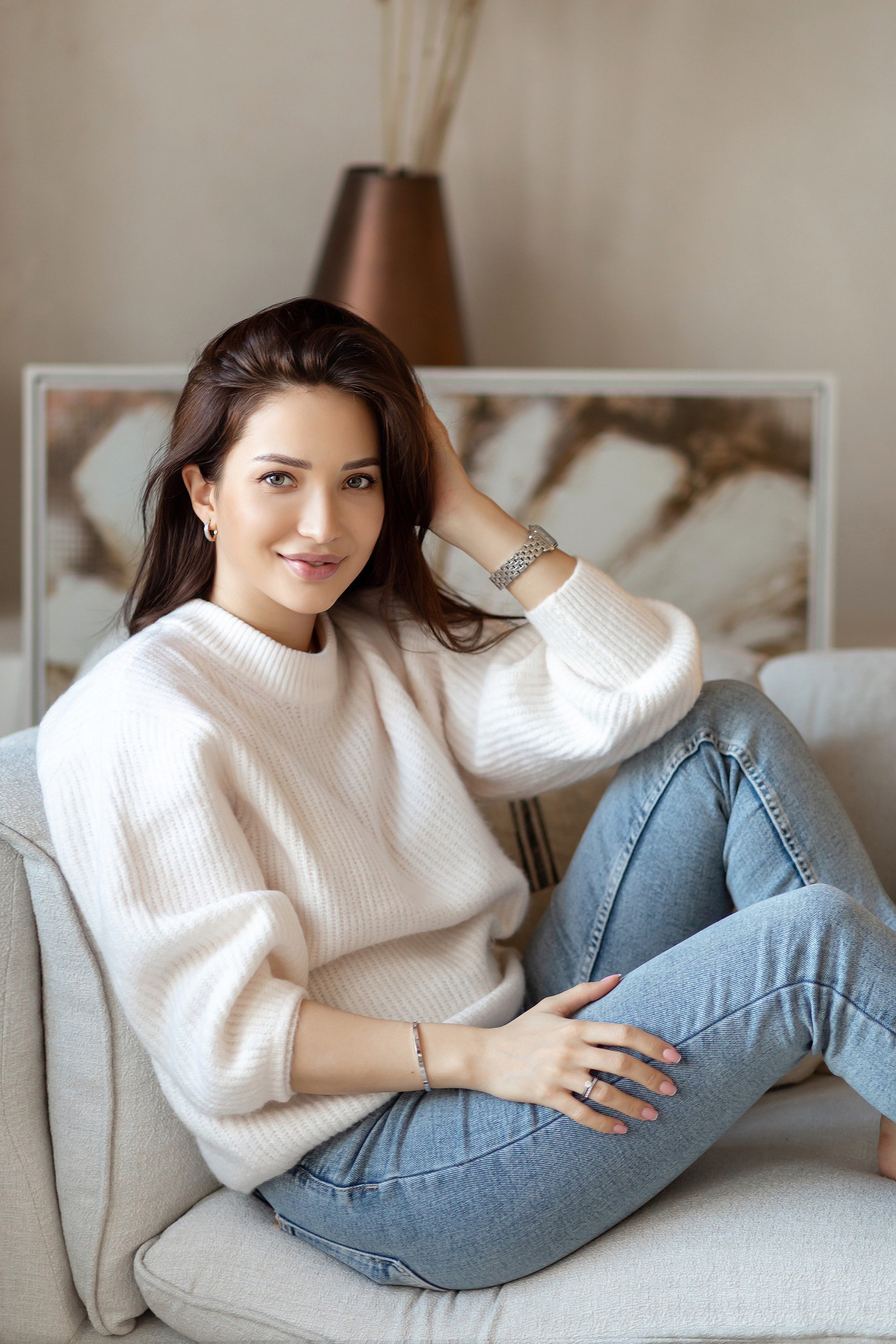 Али и родители. Фотограф в Москве Ксения Мокрушина | Brand & Women photographer